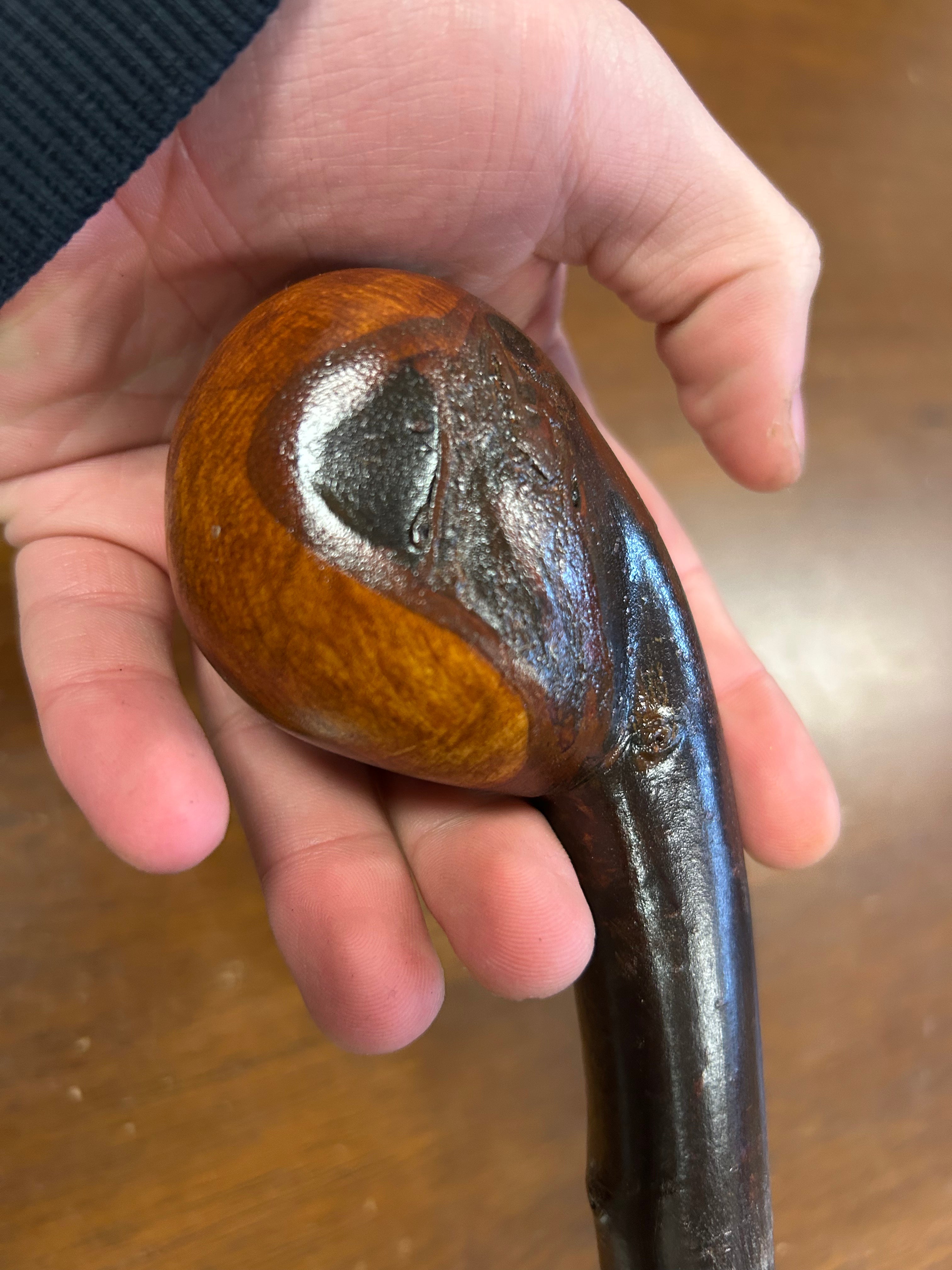 Blackthorn Walking Stick 37 inch - Handmade in Ireland