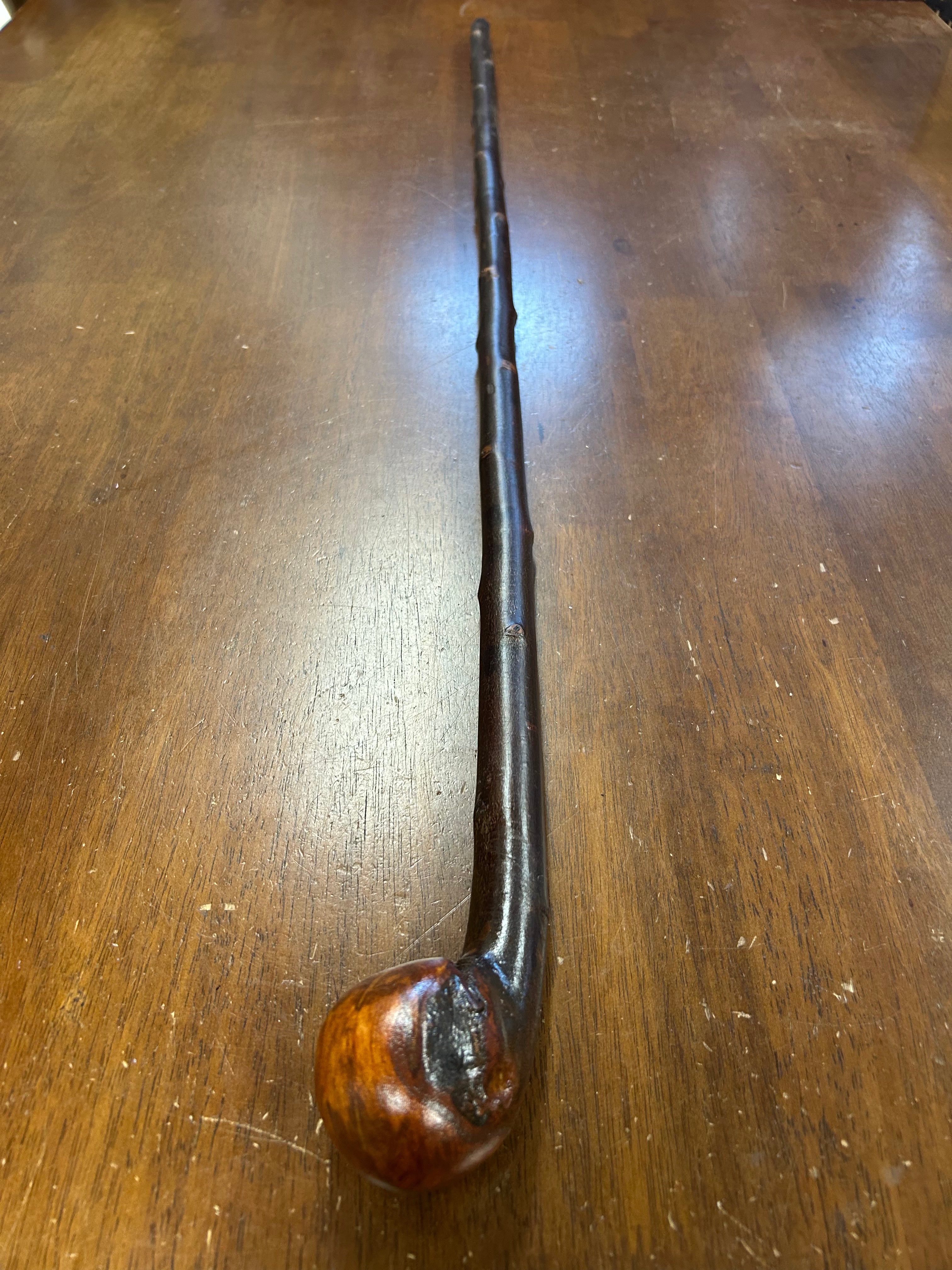 Blackthorn Walking Stick 37 inch - Handmade in Ireland