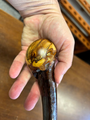Blackthorn Walking Stick 39 1/4 inch - Handmade in Ireland