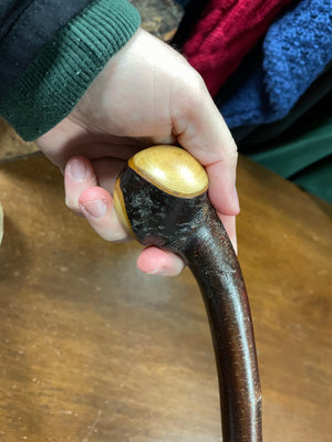 Blackthorn Walking Stick 37 1/2 inch  - Handmade in Ireland