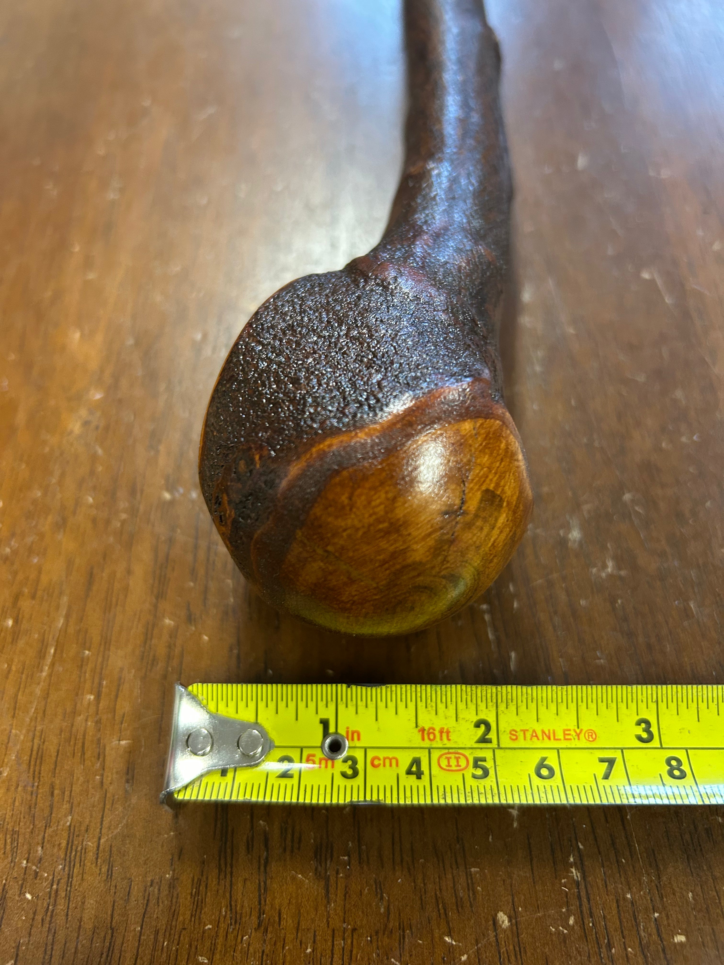 Blackthorn Walking Stick 38 1/2 inch - Handmade in Ireland