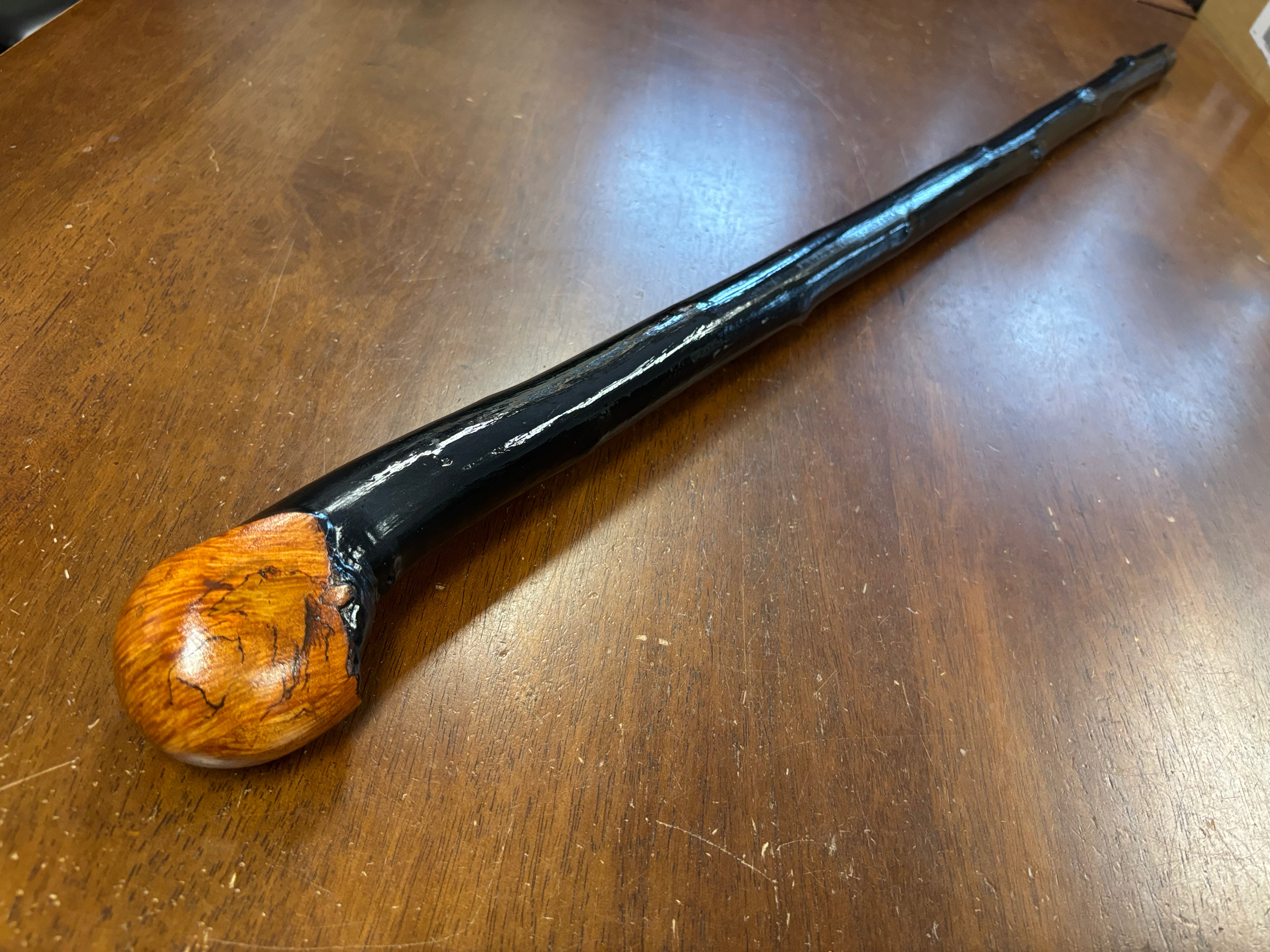 Blackthorn Walking Stick 39 3/4 inch - Handmade in Ireland