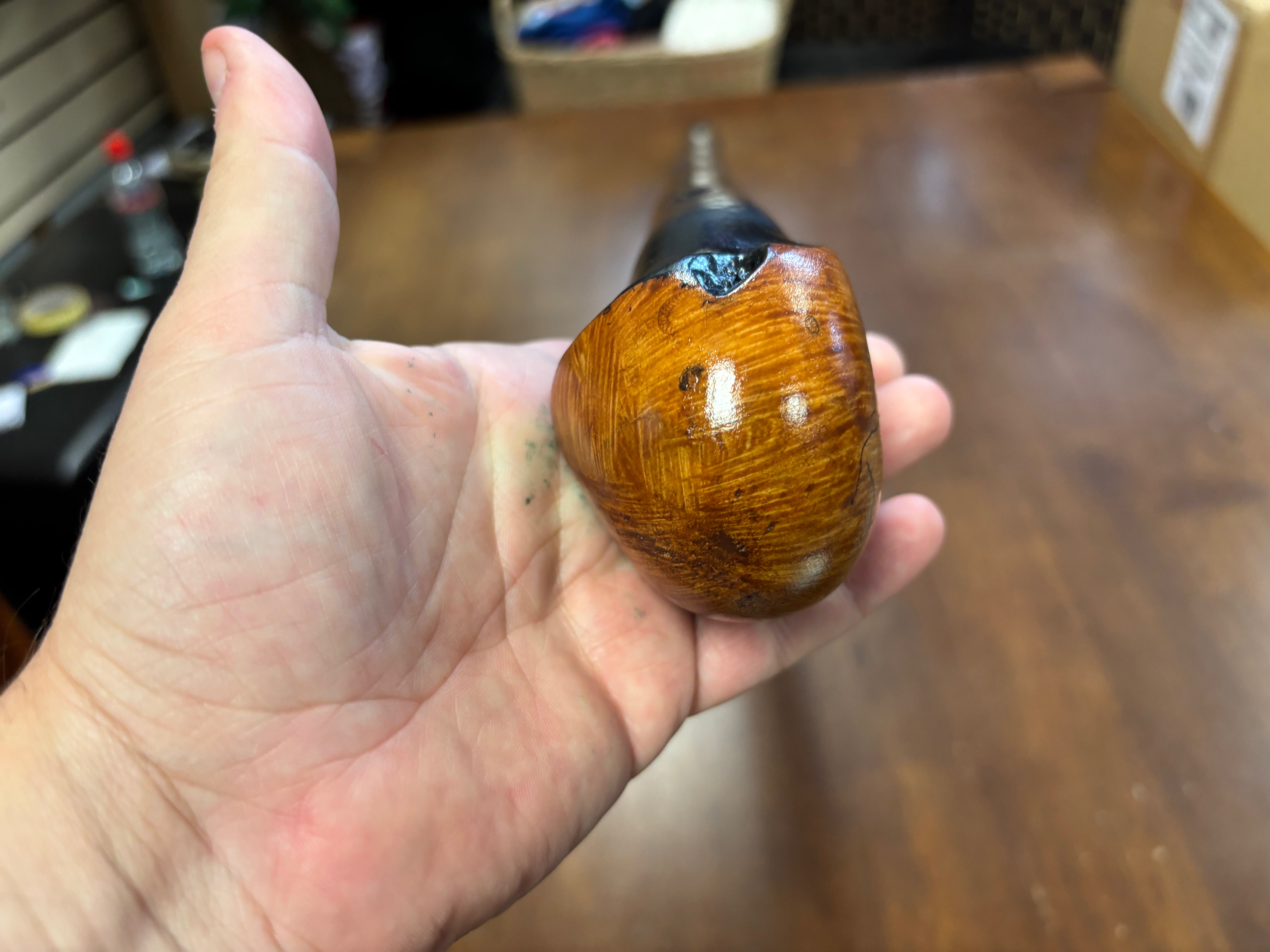 Blackthorn Walking Stick 39 3/4 inch - Handmade in Ireland