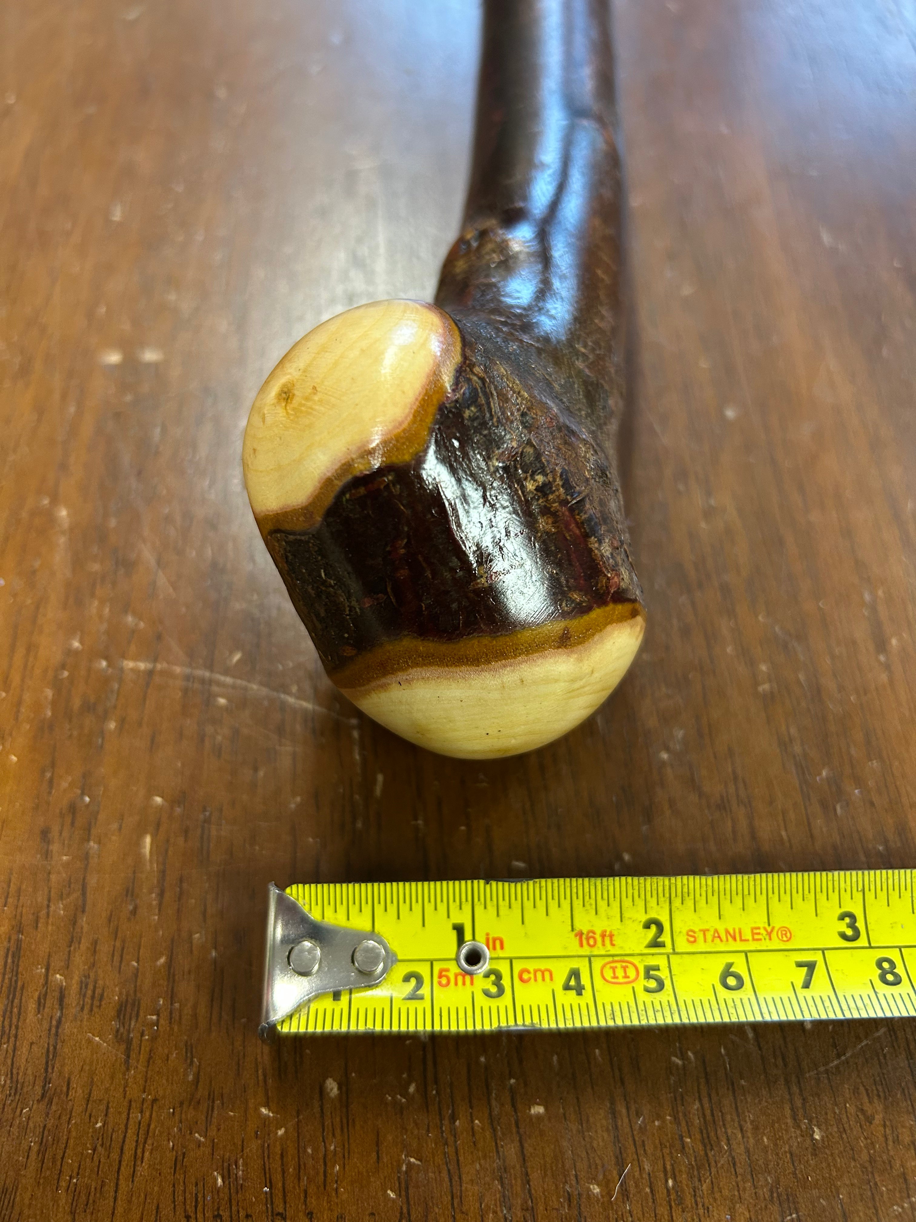 Blackthorn Walking Stick 36 1/2 inch - Handmade in Ireland