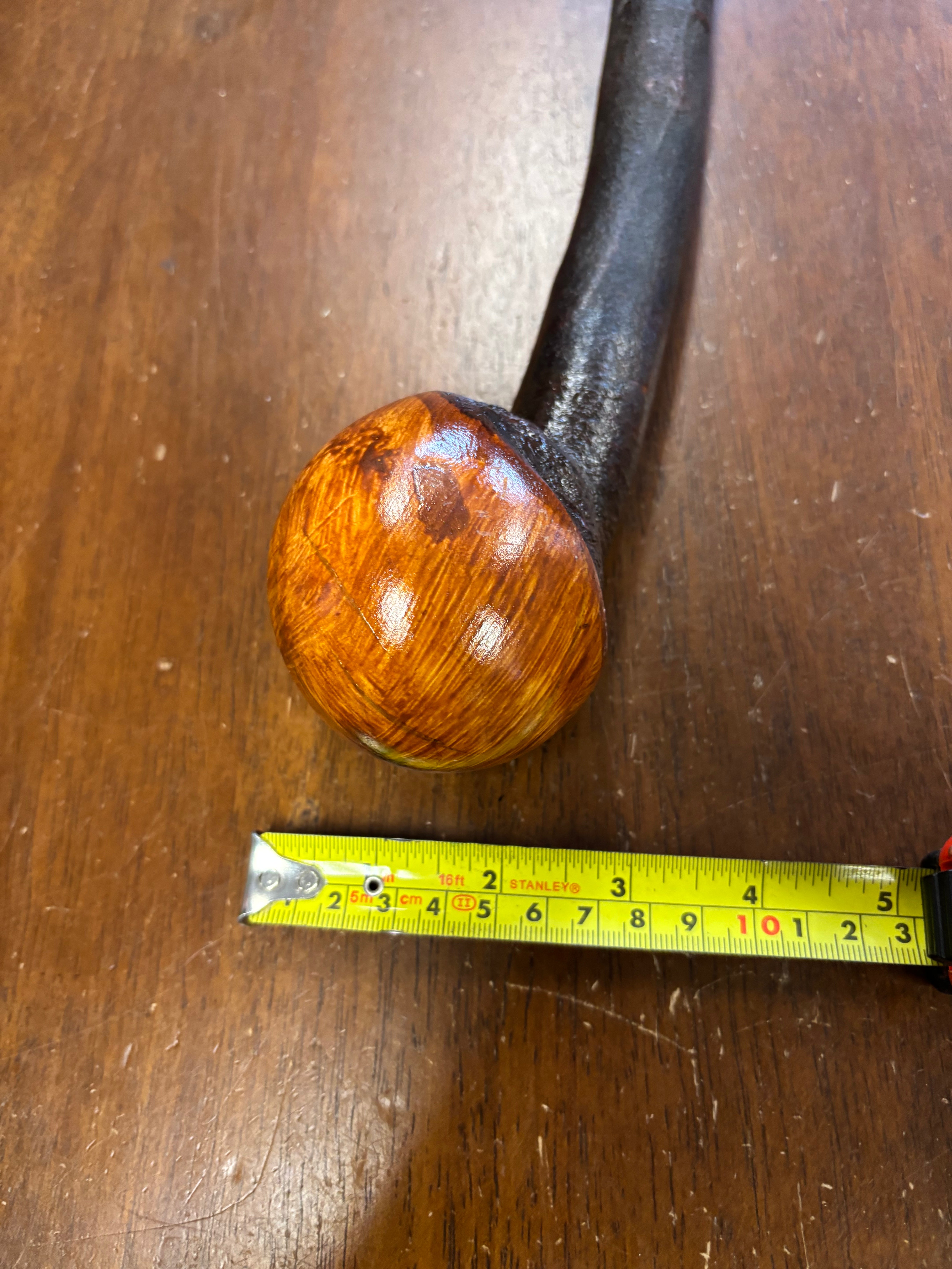Blackthorn Walking Stick 36 1/2 inch - Handmade in Ireland