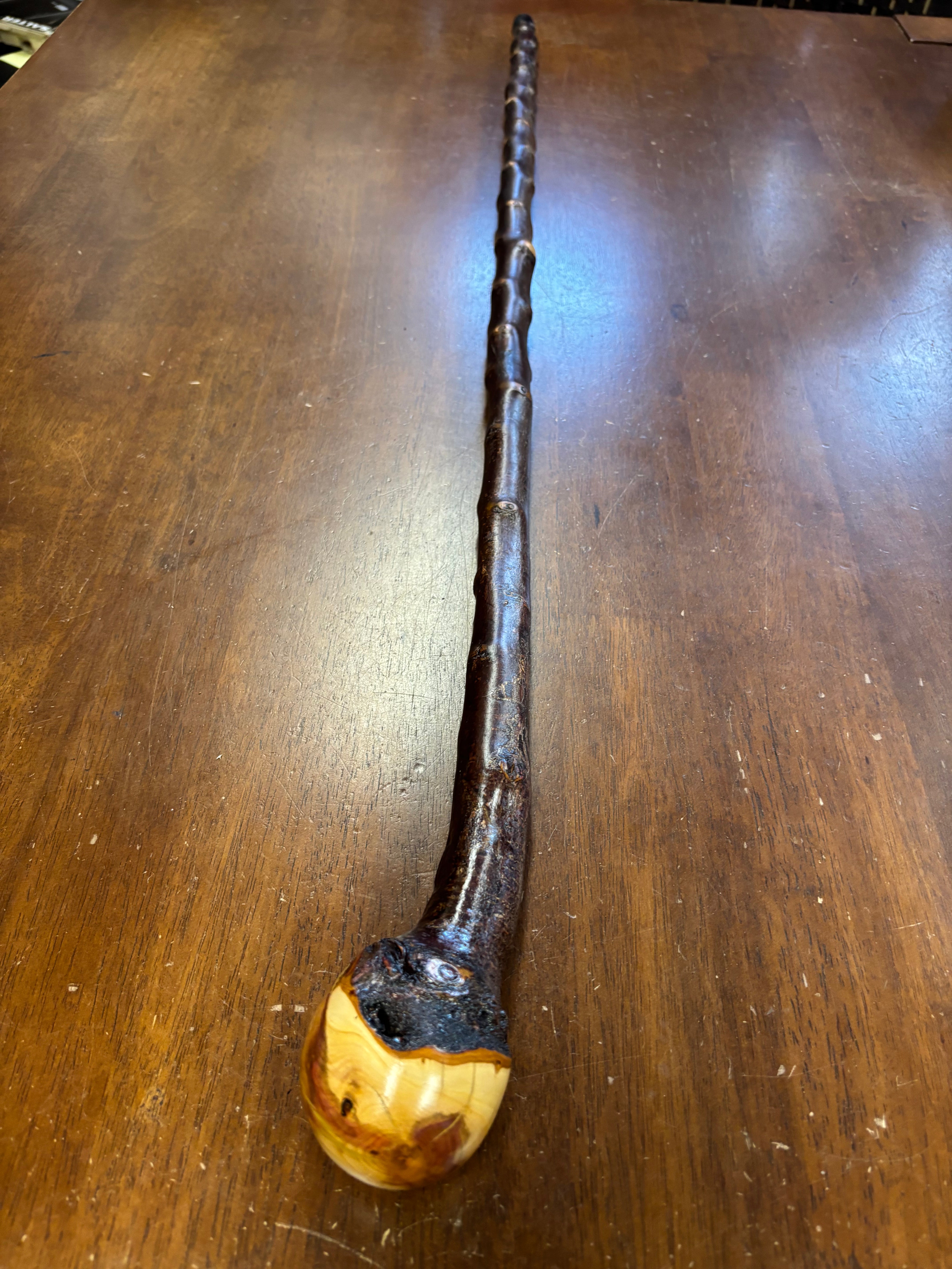 Blackthorn Walking Stick 39 1/4 inch - Handmade in Ireland
