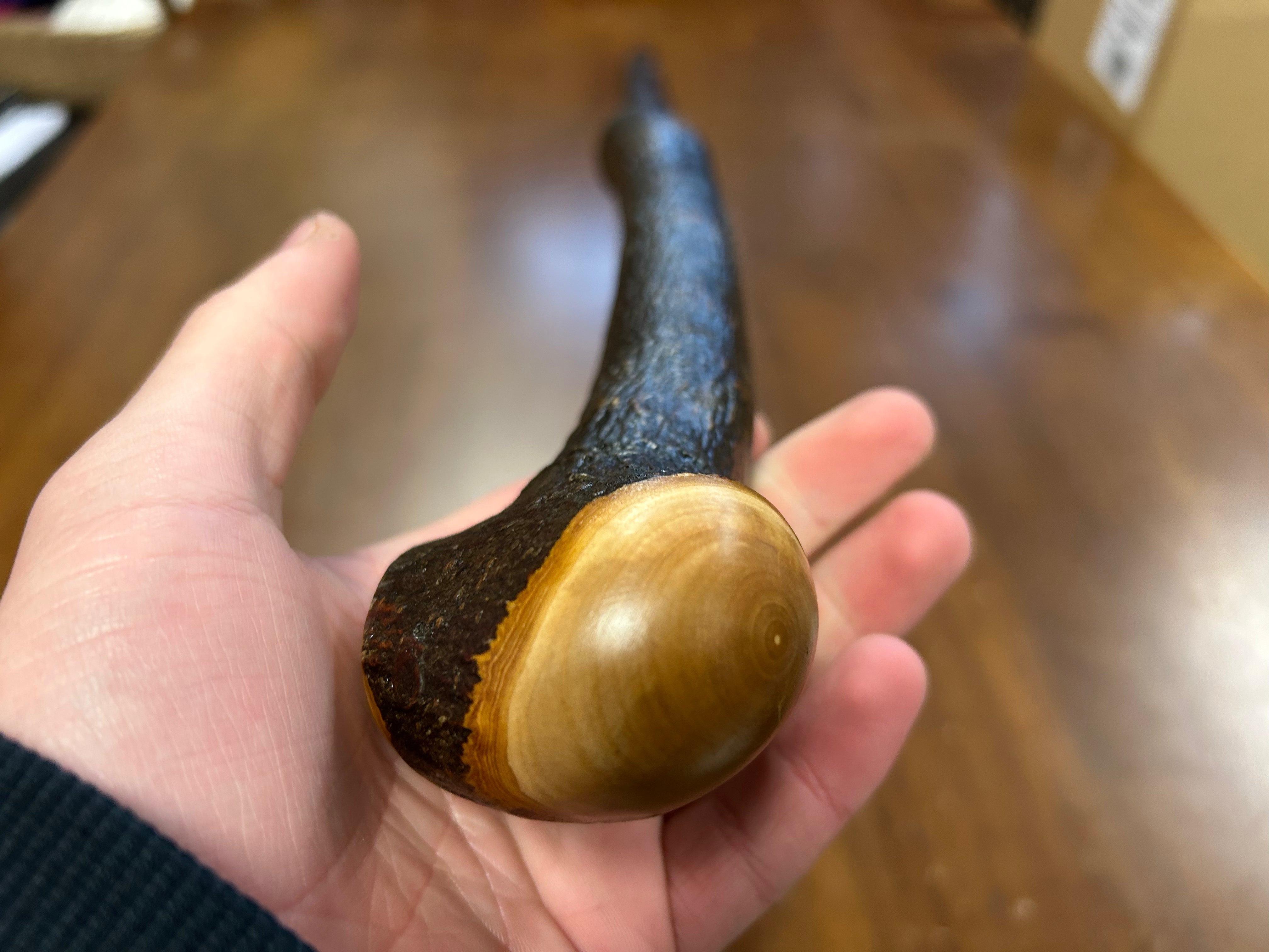 Blackthorn Walking Stick 39 1/4 inch - Handmade in Ireland