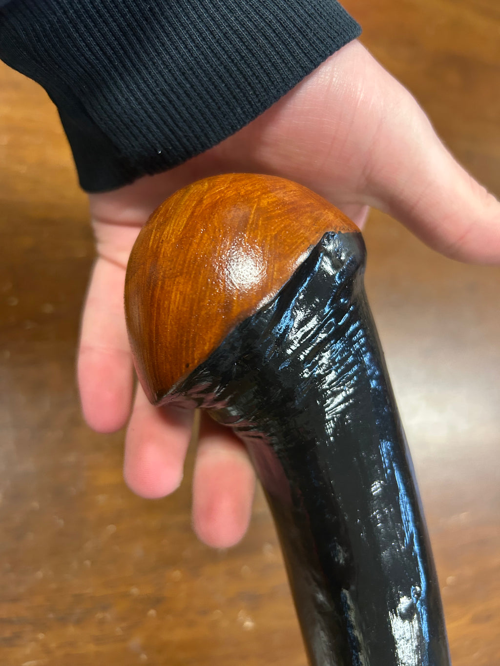 Blackthorn Walking Stick 39 1/4 inch - Handmade in Ireland