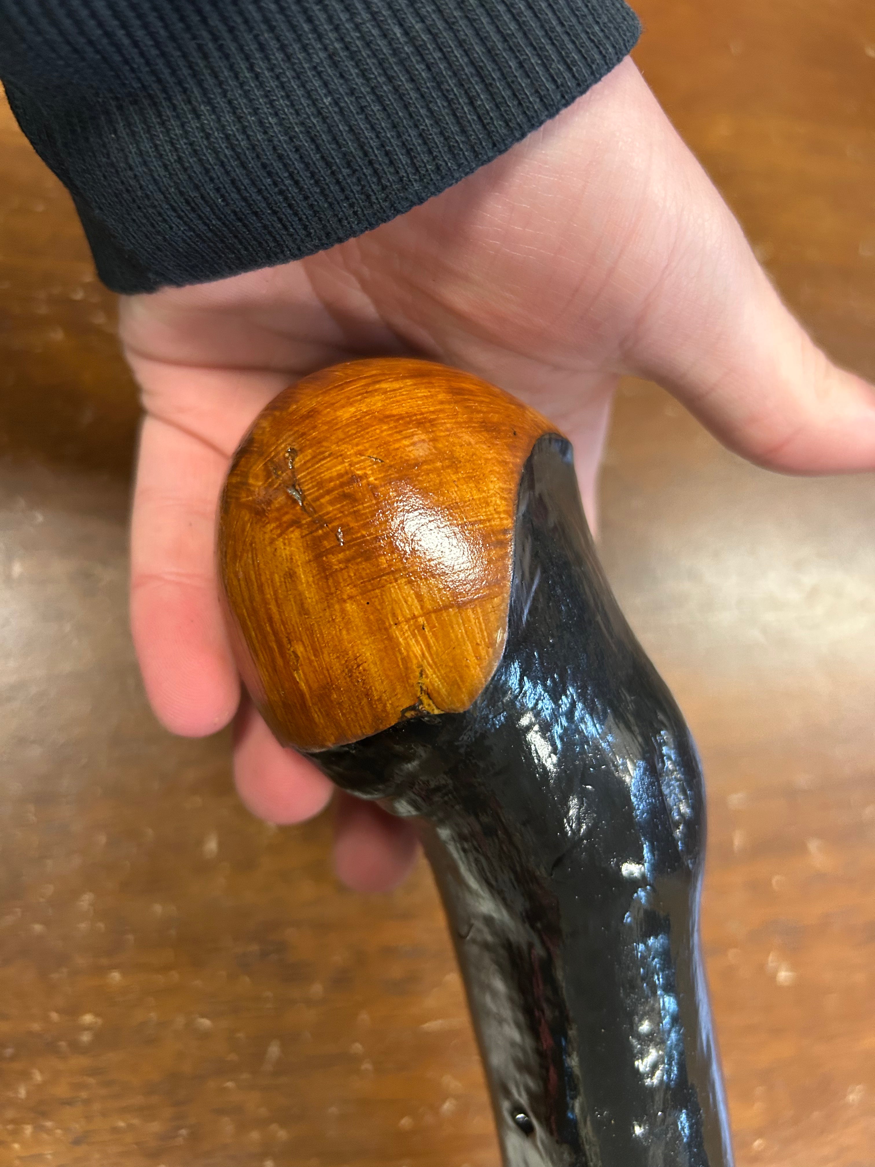 Blackthorn Walking Stick 39 1/4 inch - Handmade in Ireland