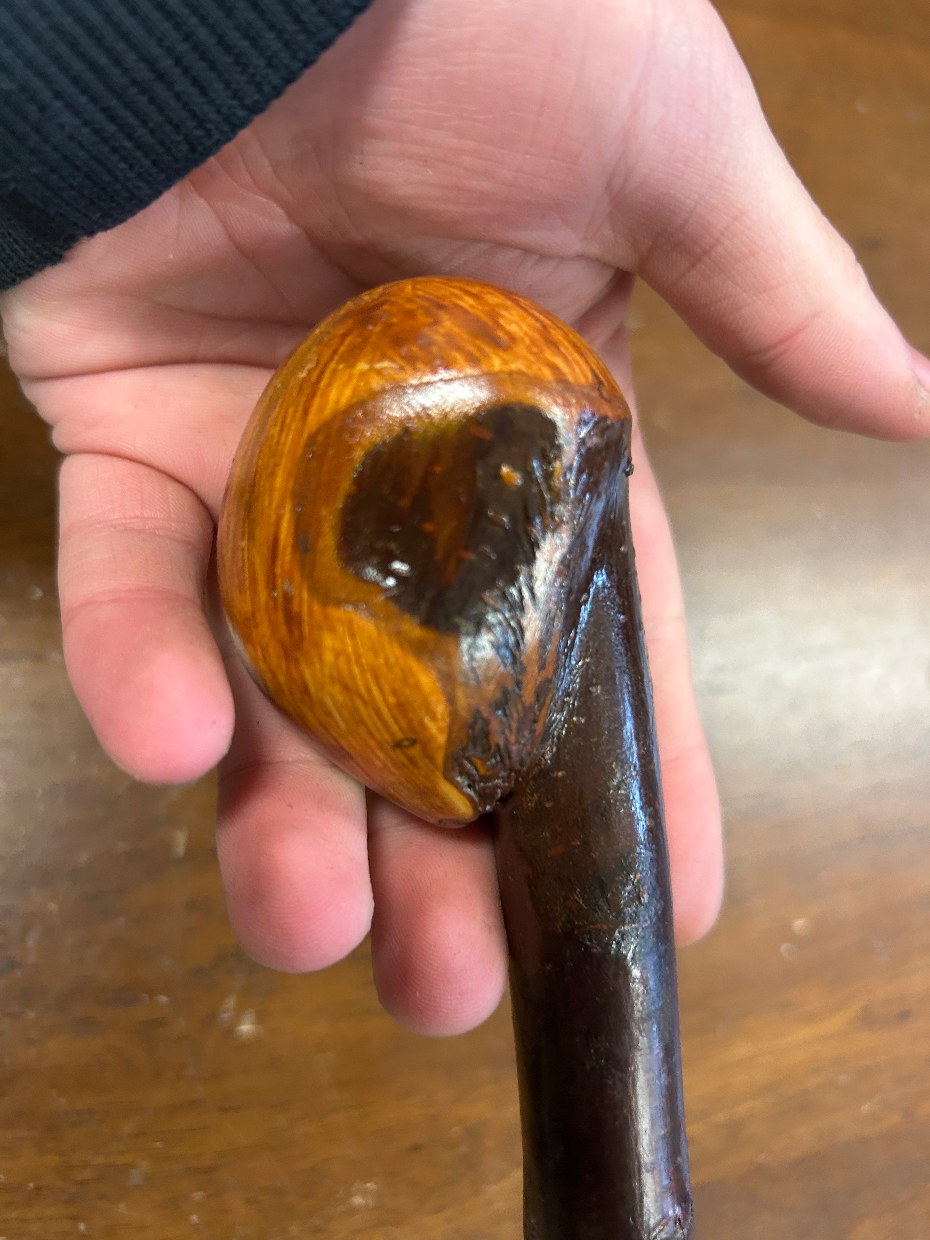 Blackthorn Walking Stick 38 inch - Handmade in Ireland