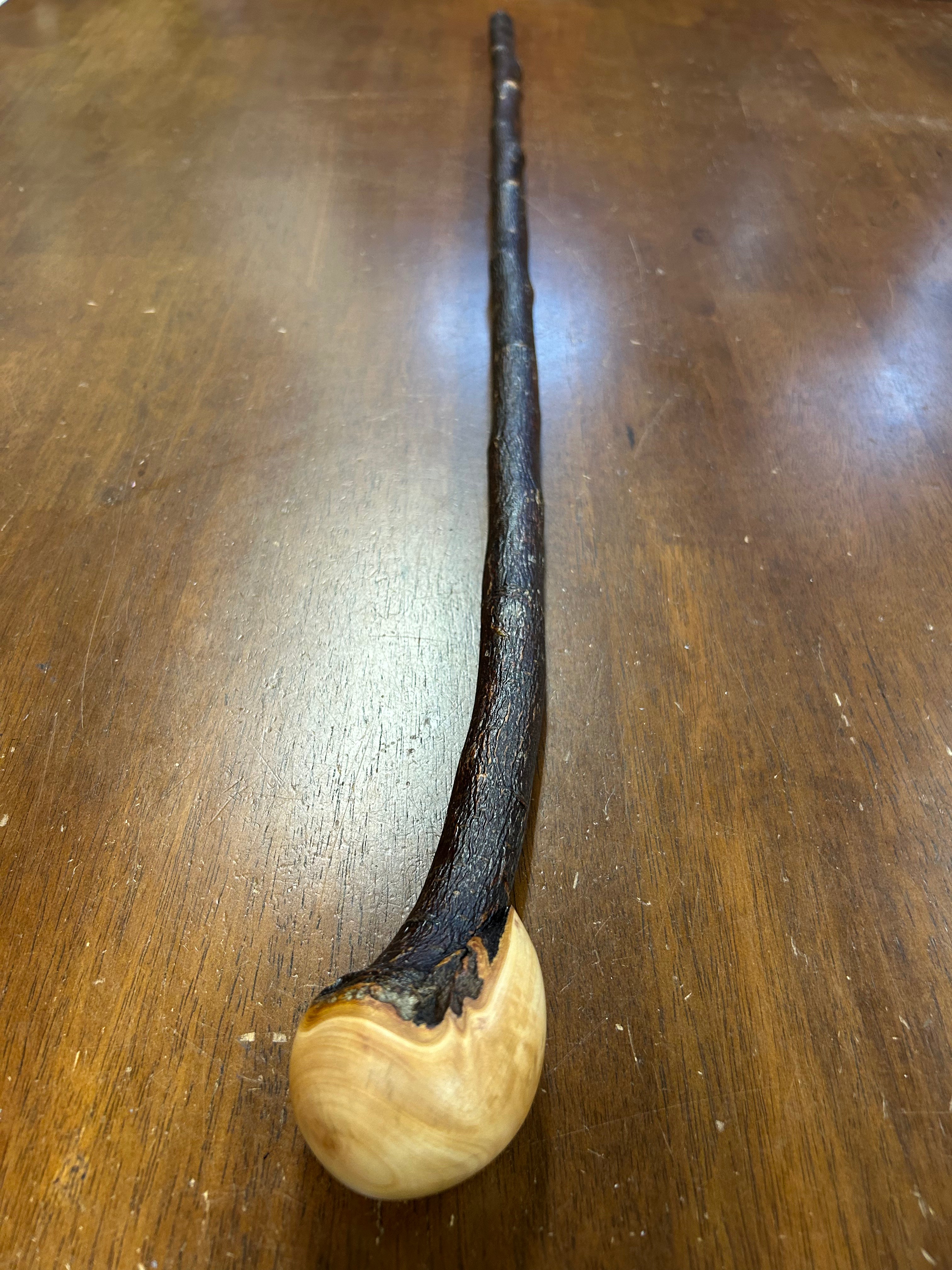 Blackthorn Walking Stick 33 3/4 inch - Handmade in Ireland