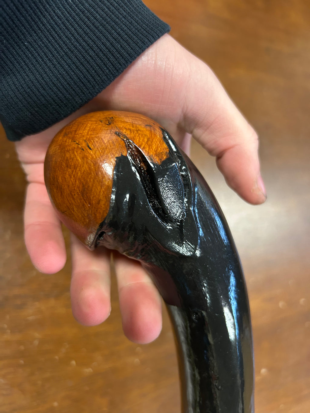 Blackthorn Walking Stick 39 1/4 inch - Handmade in Ireland