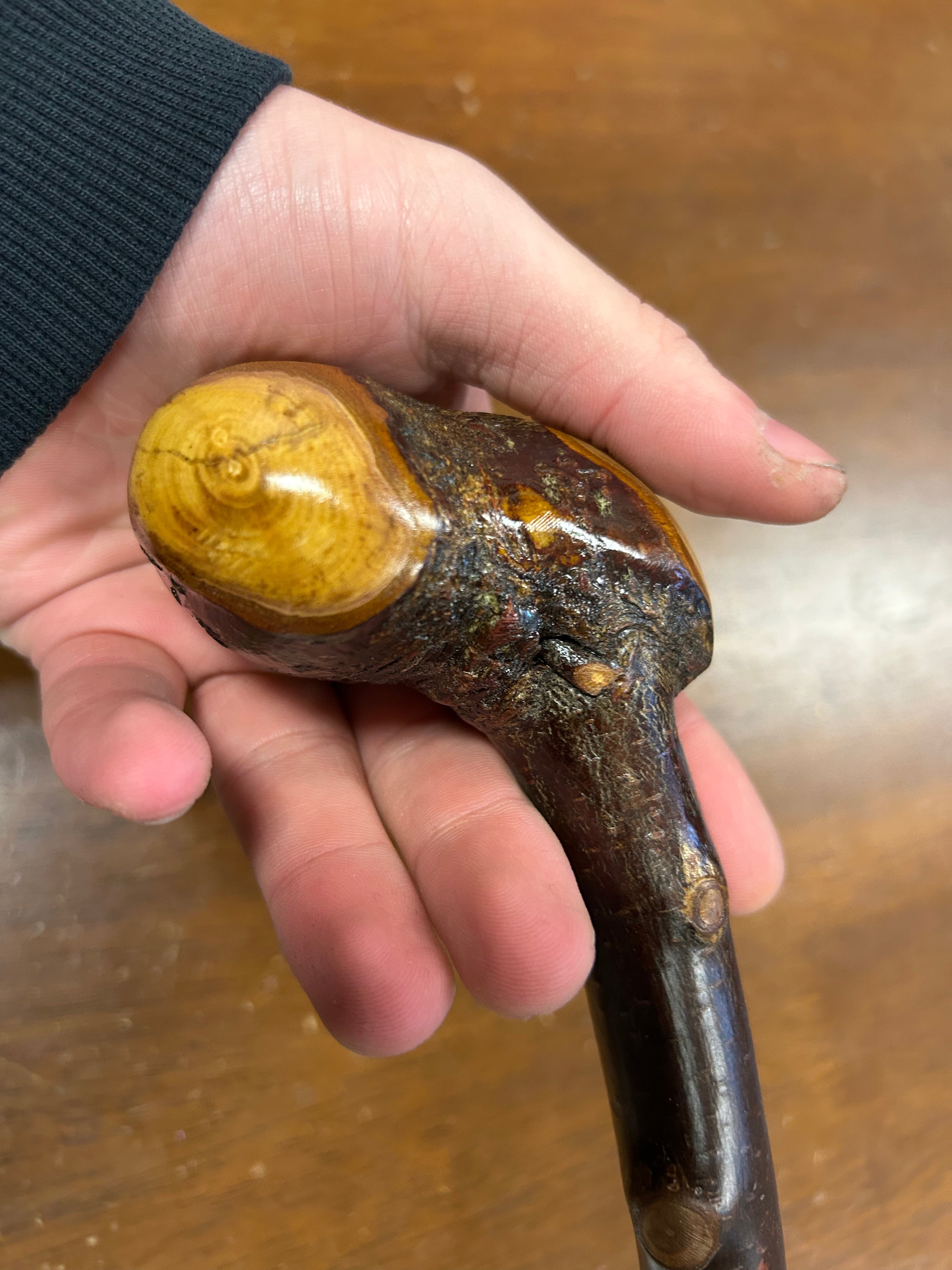 Blackthorn Walking Stick 37 inch - Handmade in Ireland