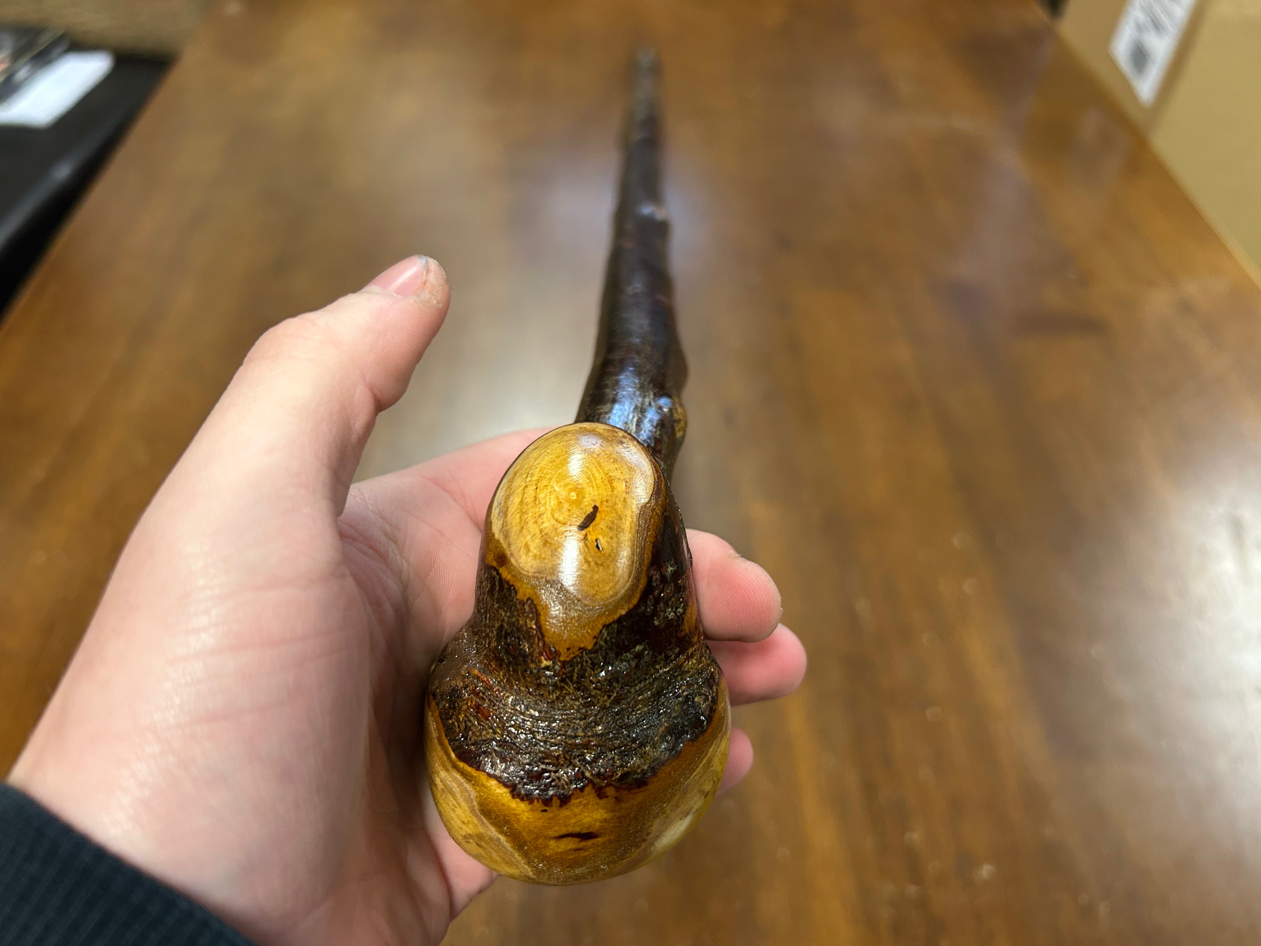 Blackthorn Walking Stick 37 inch - Handmade in Ireland