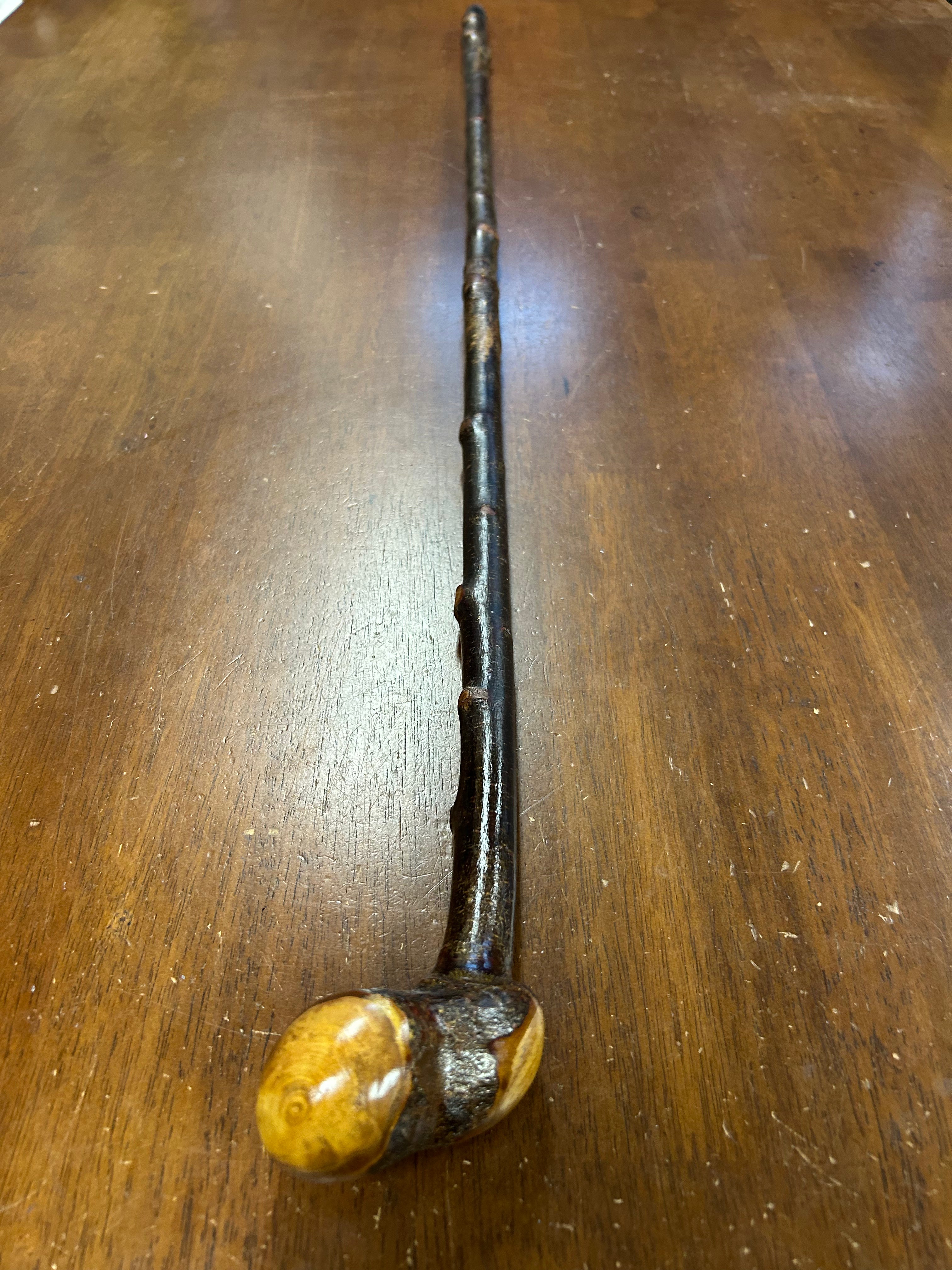 Blackthorn Walking Stick 37 inch - Handmade in Ireland