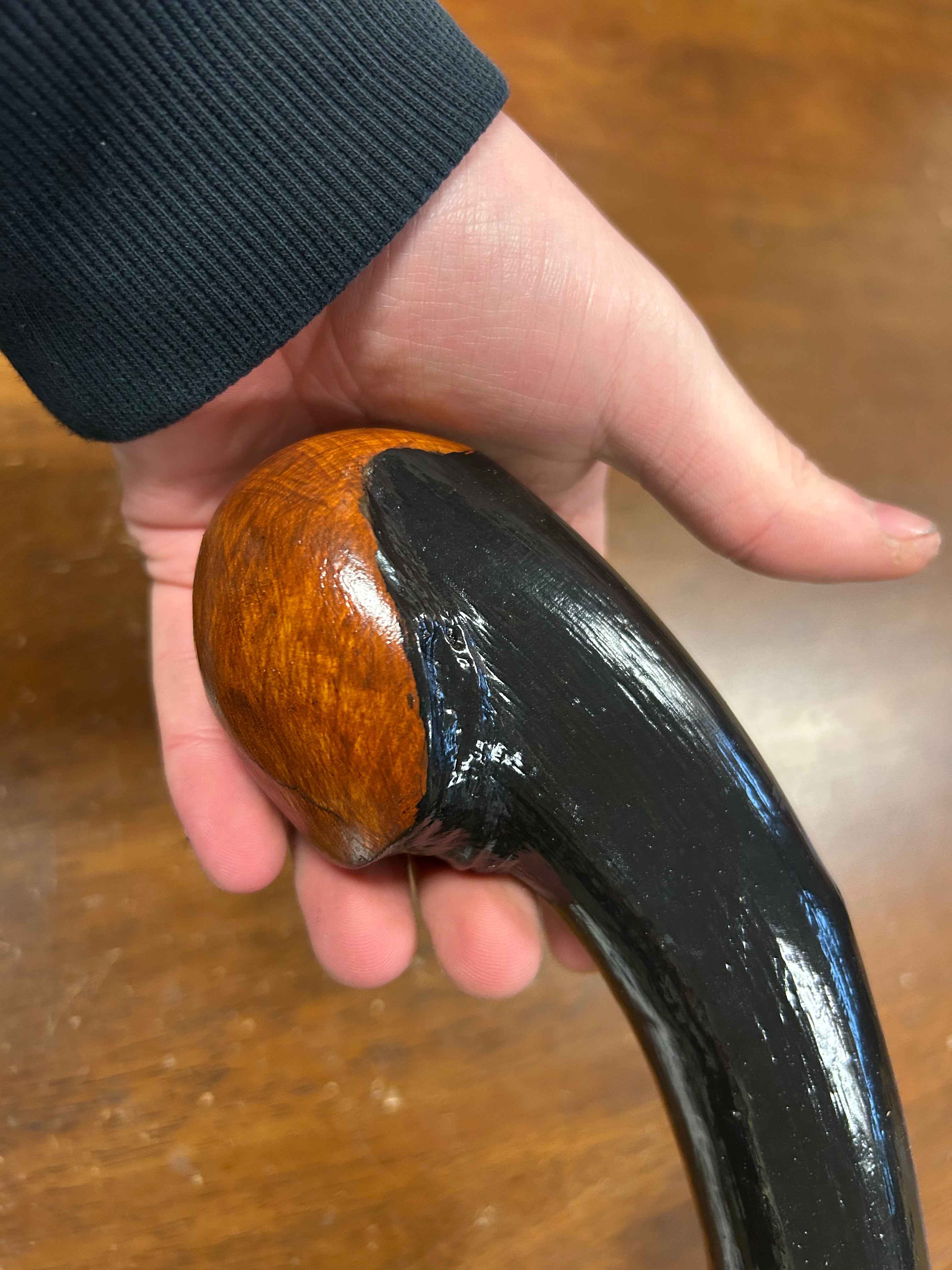 Blackthorn Walking Stick 39 1/4 inch - Handmade in Ireland