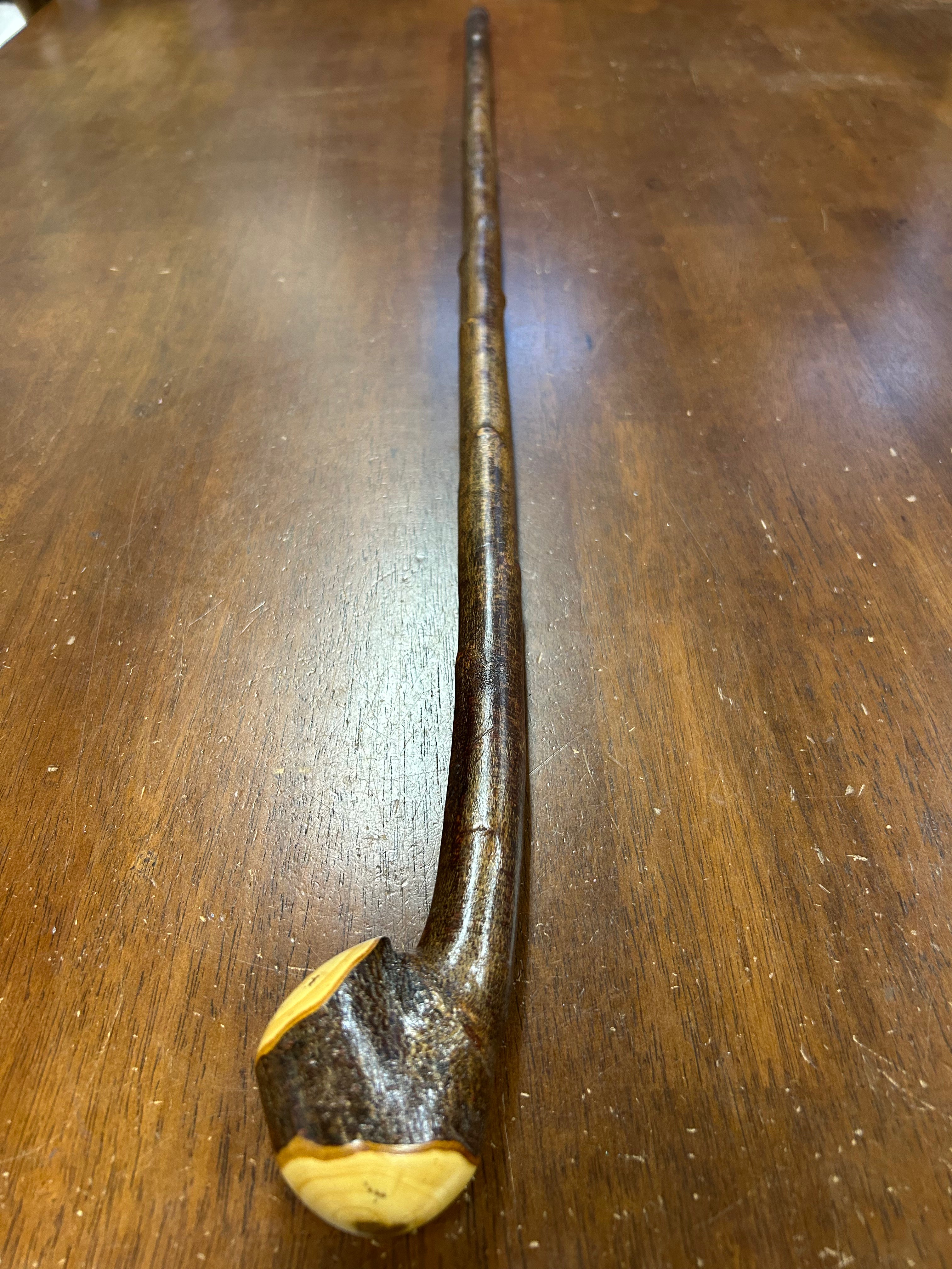 Blackthorn Walking Stick 37 1/2 inch - Handmade in Ireland