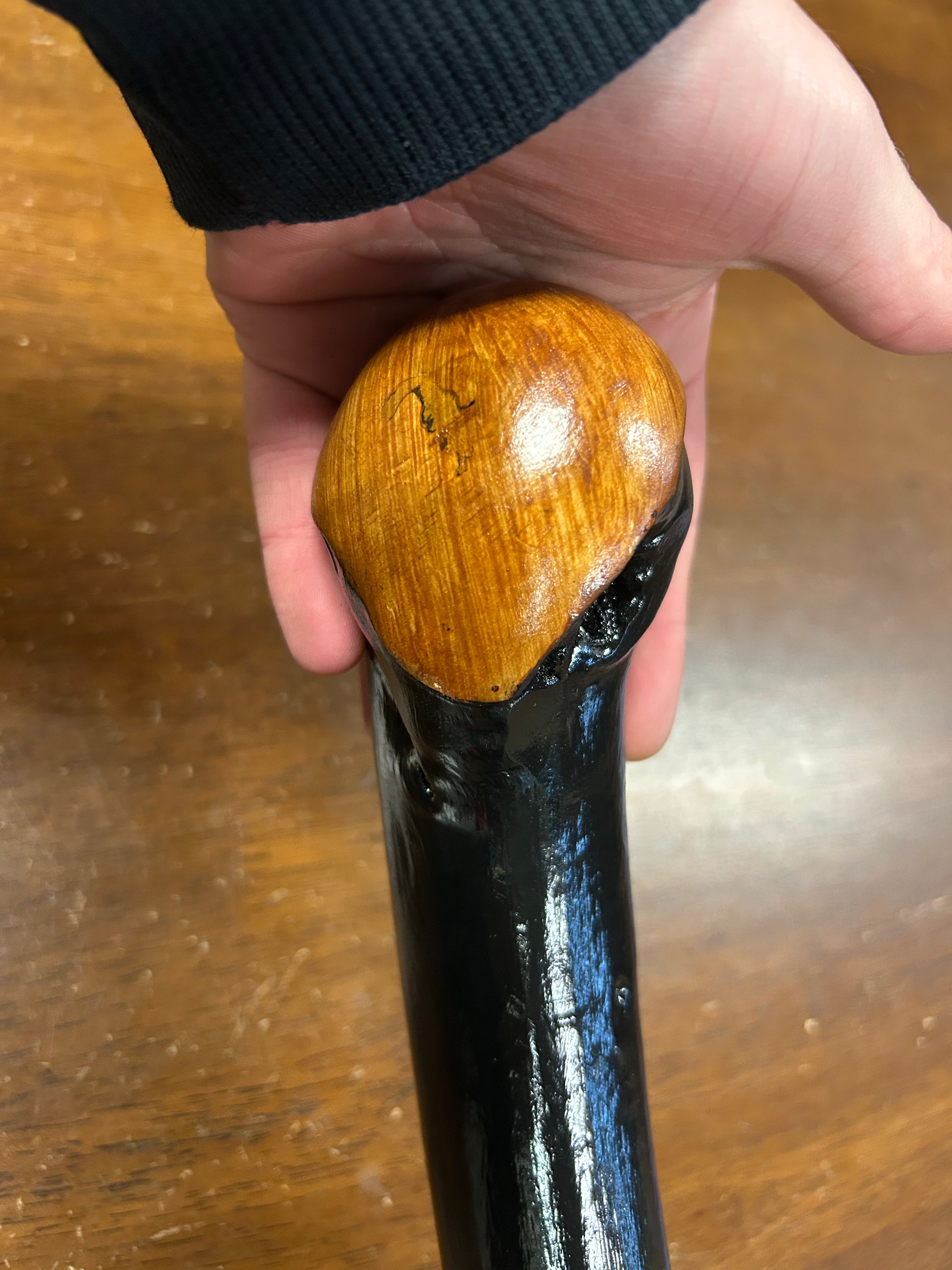 Blackthorn Walking Stick 39 1/4 inch - Handmade in Ireland