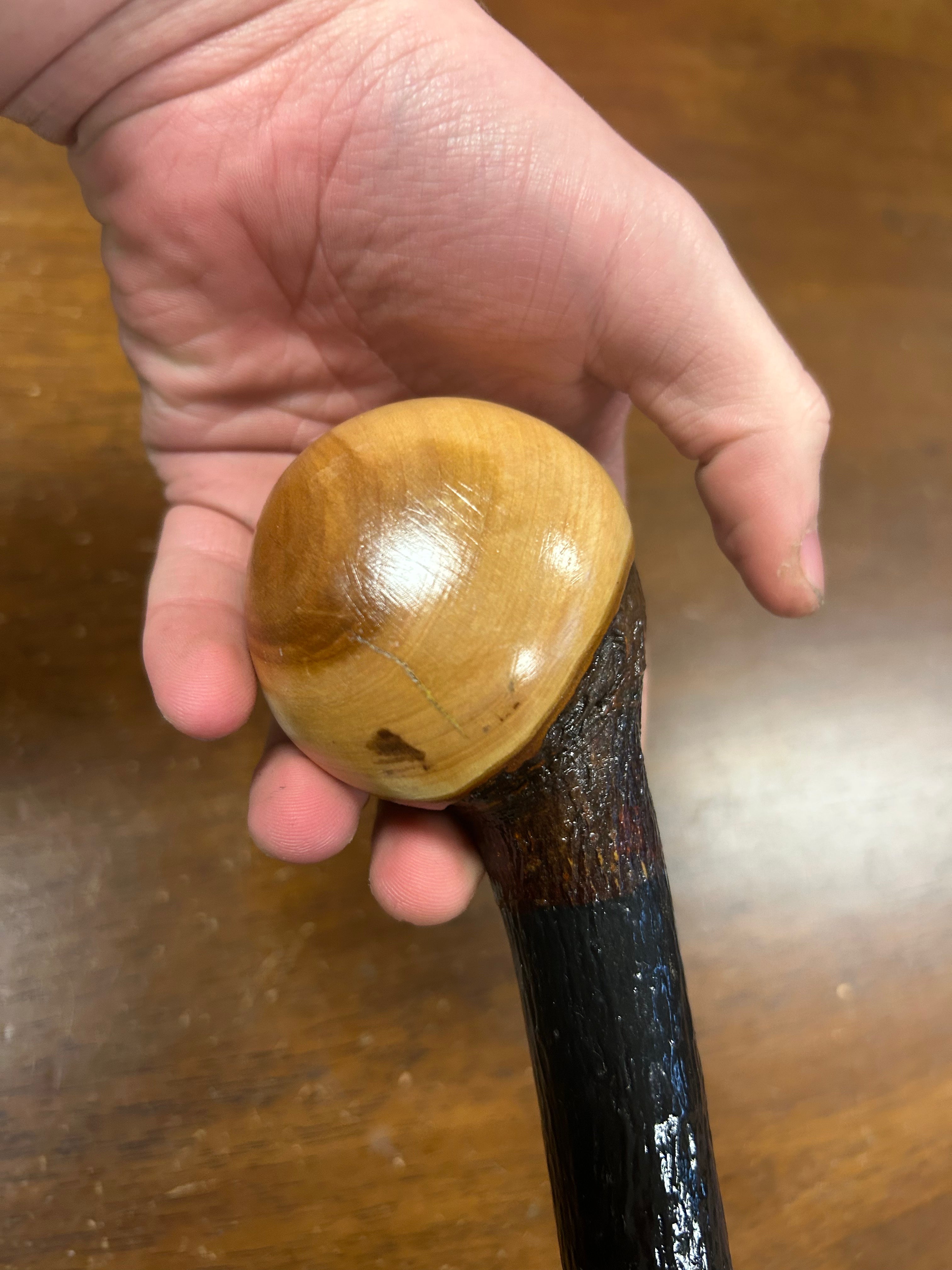 Blackthorn Walking Stick 39 1/4 inch - Handmade in Ireland