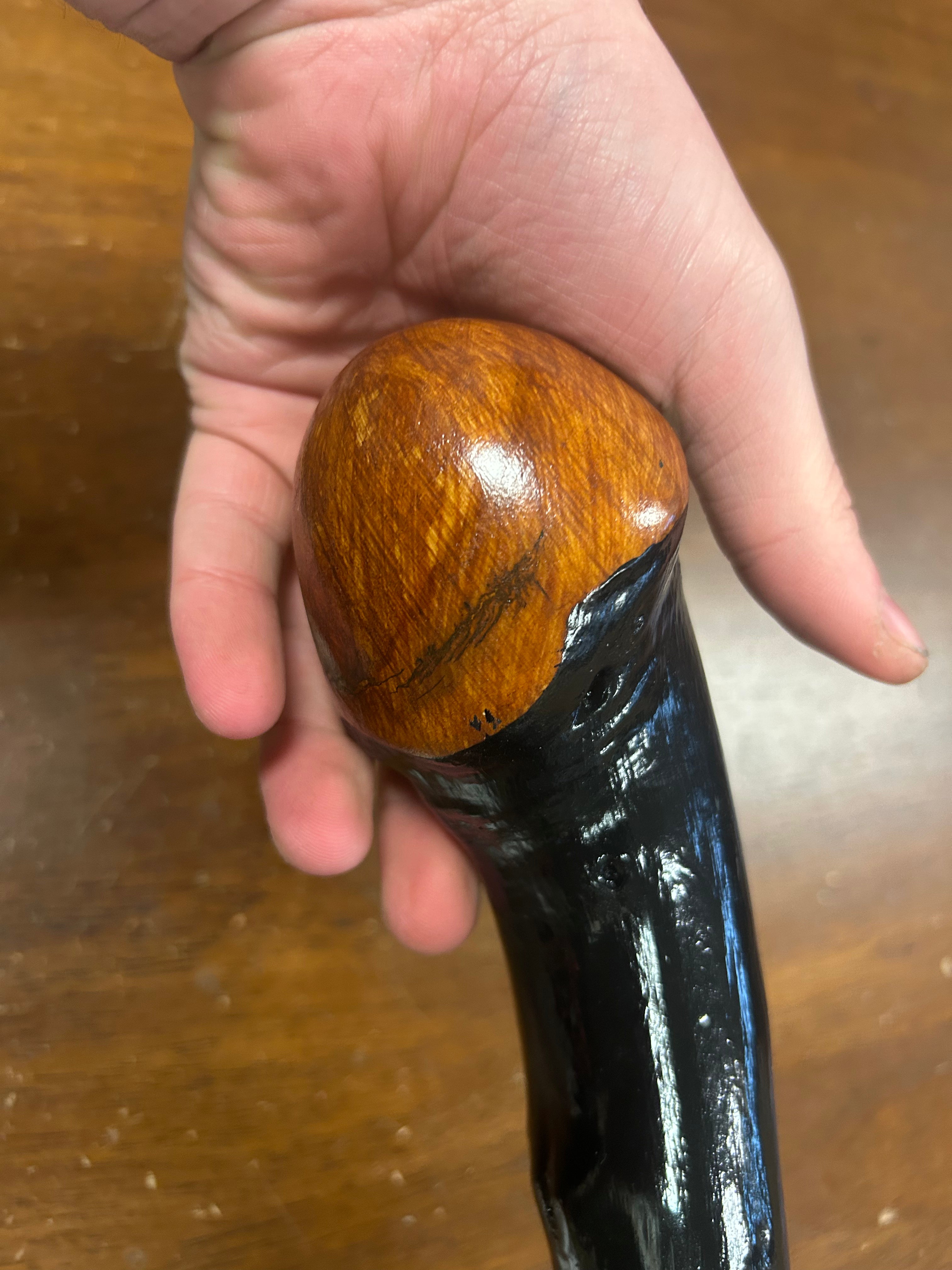 Blackthorn Walking Stick 39 1/4 inch - Handmade in Ireland