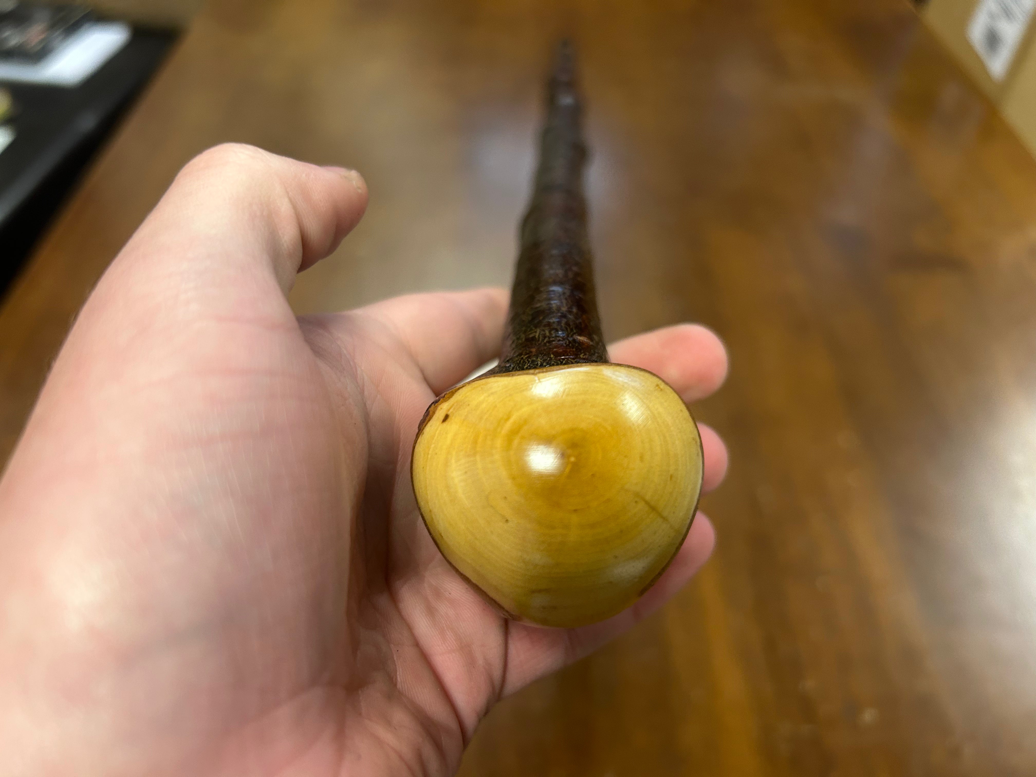 Blackthorn Walking Stick 36 3/4 inch - Handmade in Ireland