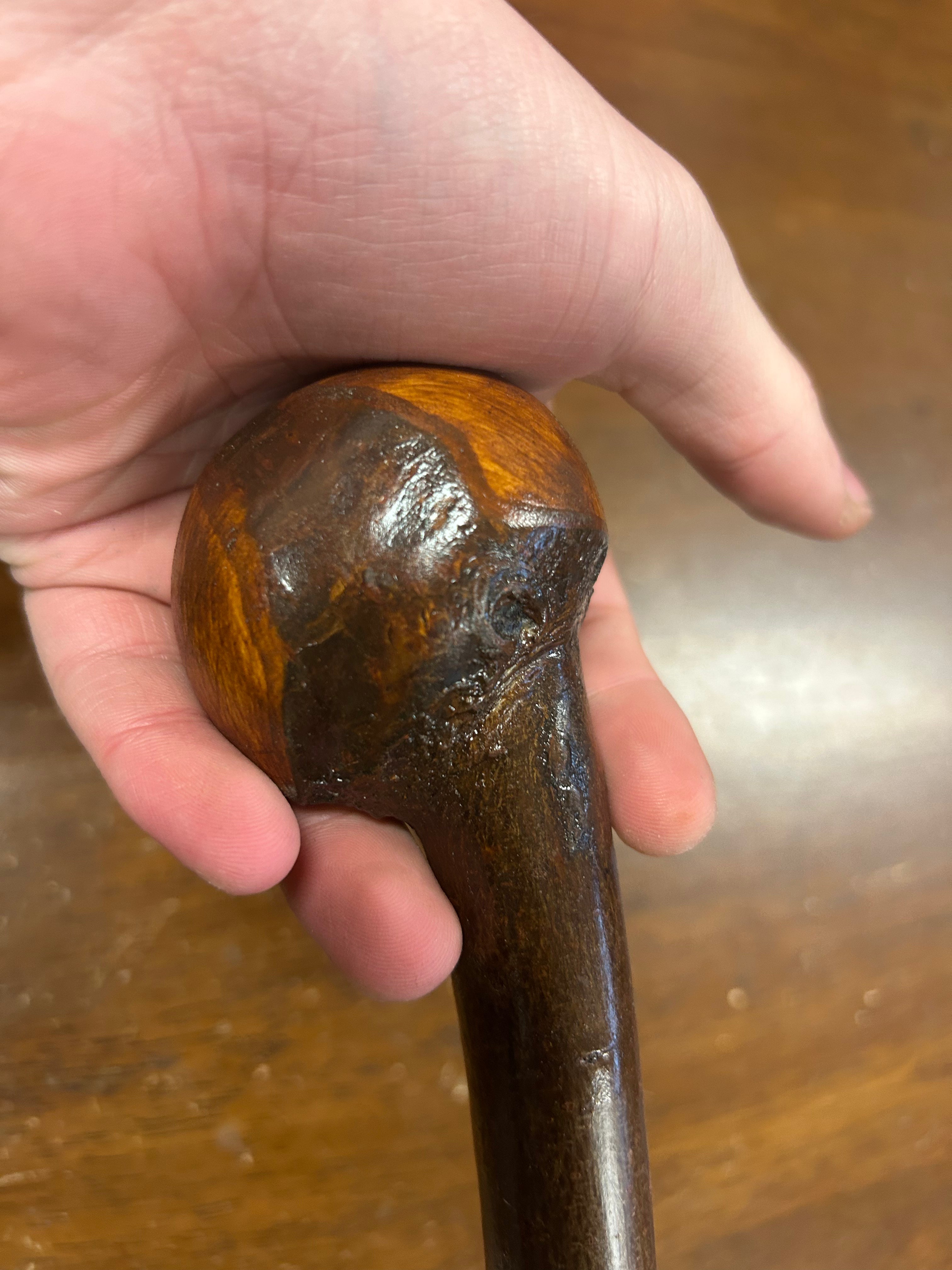 Blackthorn Walking Stick 39 1/4 inch - Handmade in Ireland