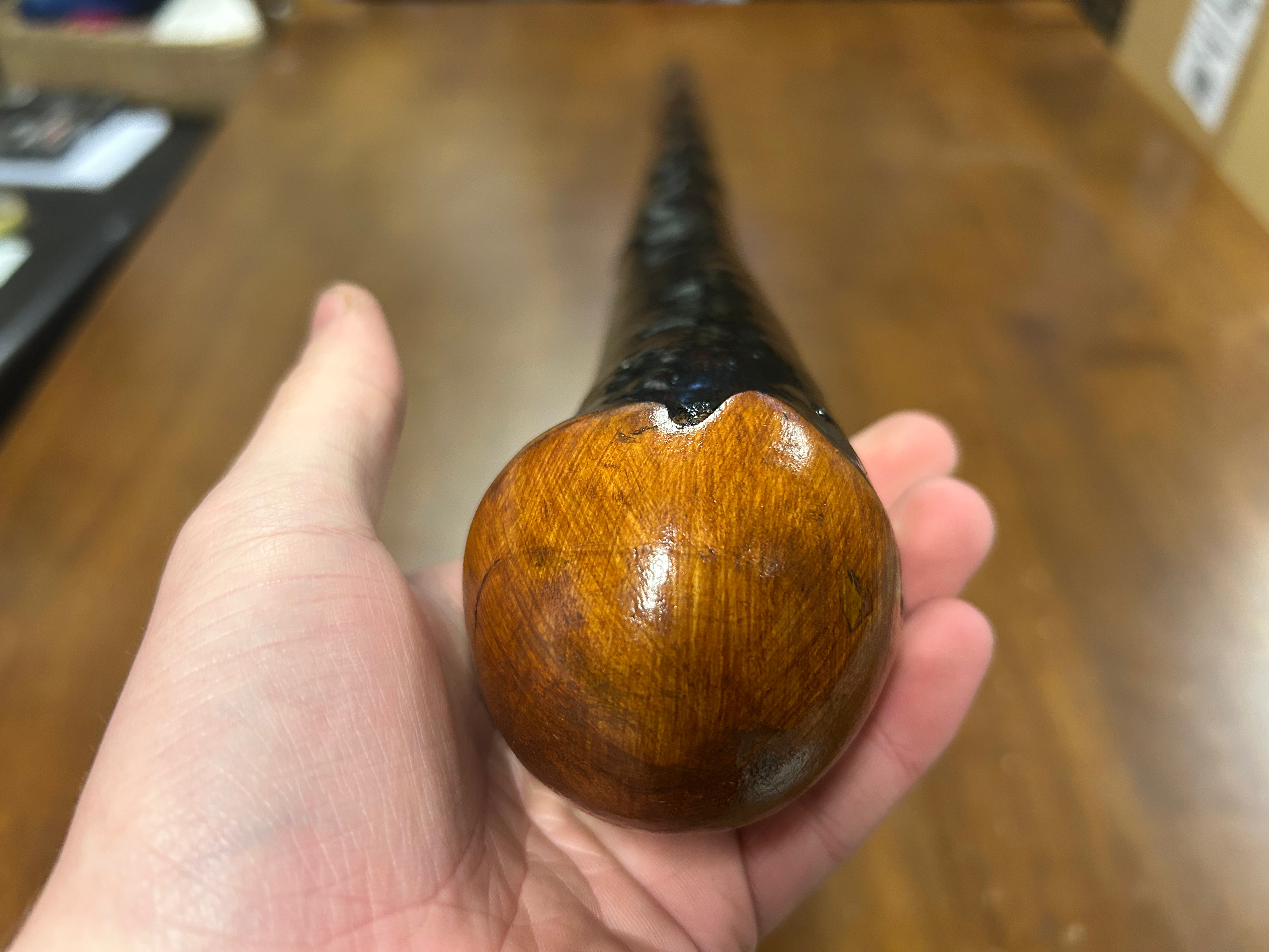 Blackthorn Walking Stick 39 1/4 inch - Handmade in Ireland