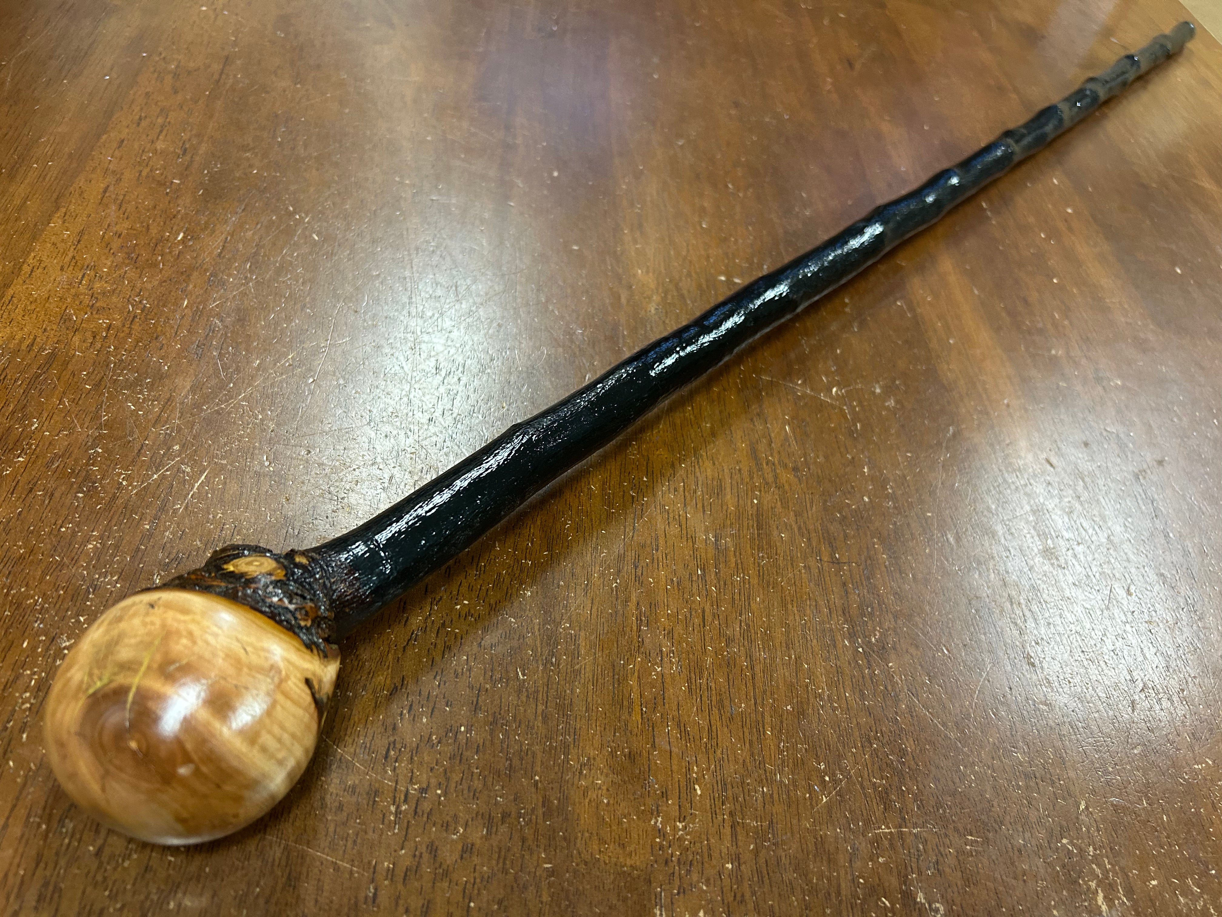 Blackthorn Walking Stick 39 1/4 inch - Handmade in Ireland