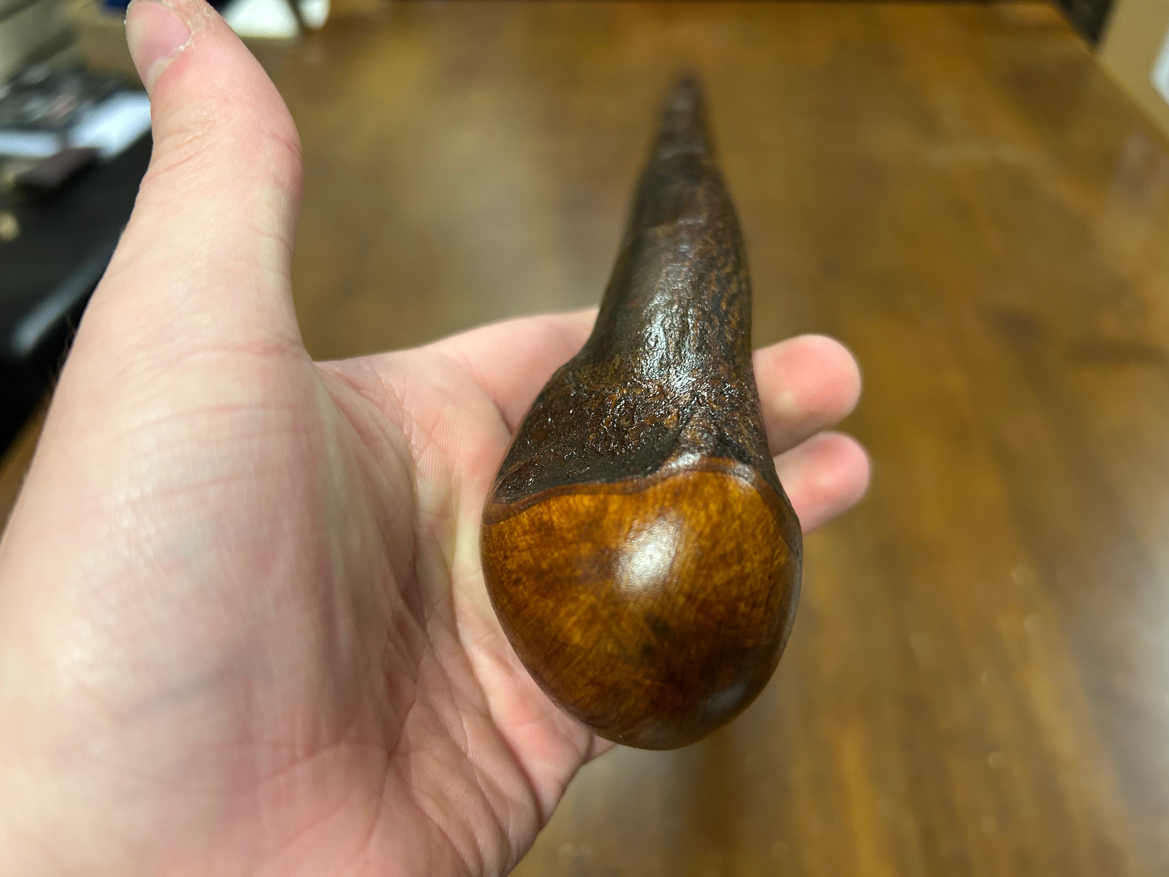 Blackthorn Walking Stick 37 1/2 inch - Handmade in Ireland