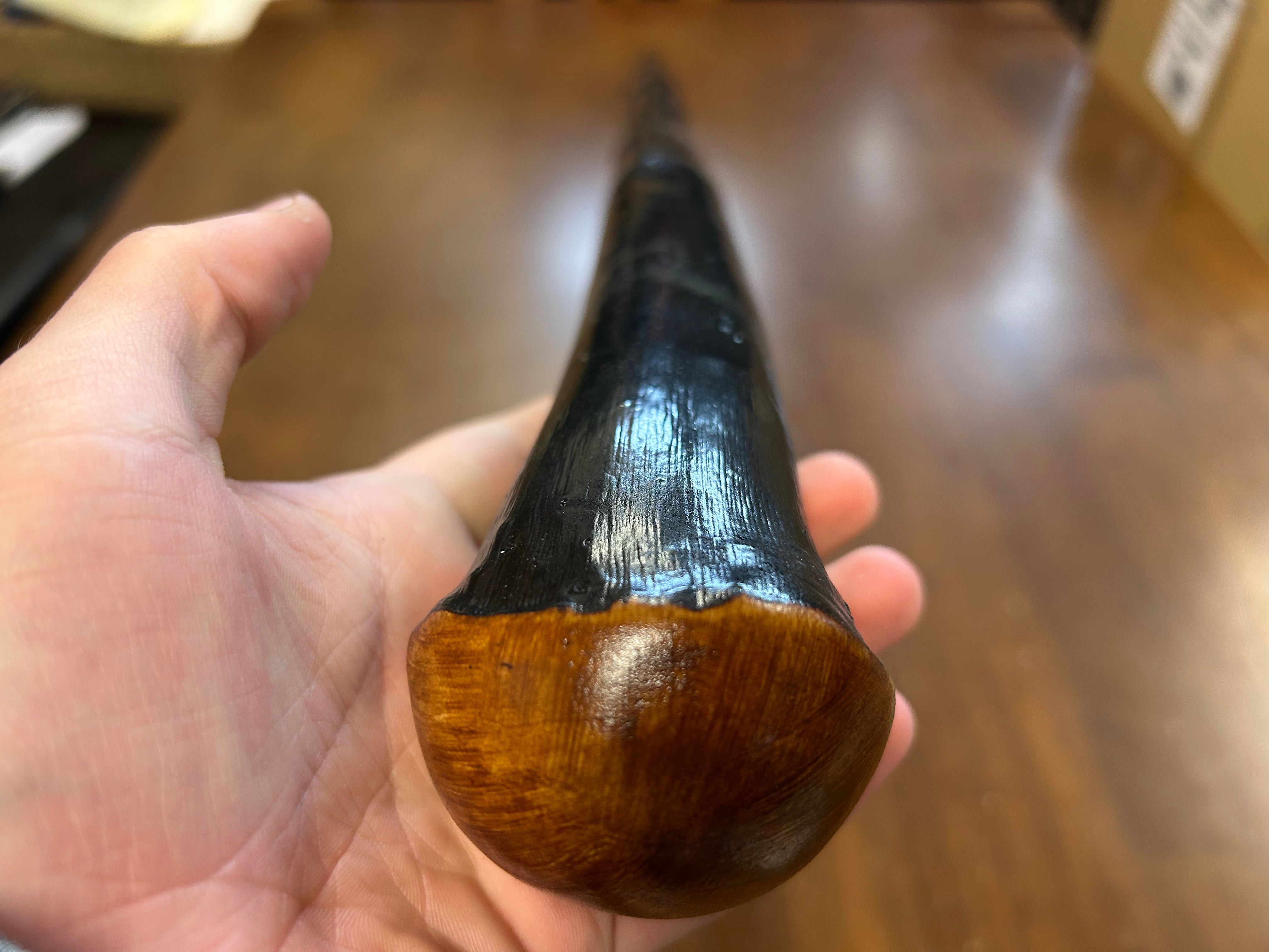 Blackthorn Walking Stick 39 1/4 inch - Handmade in Ireland