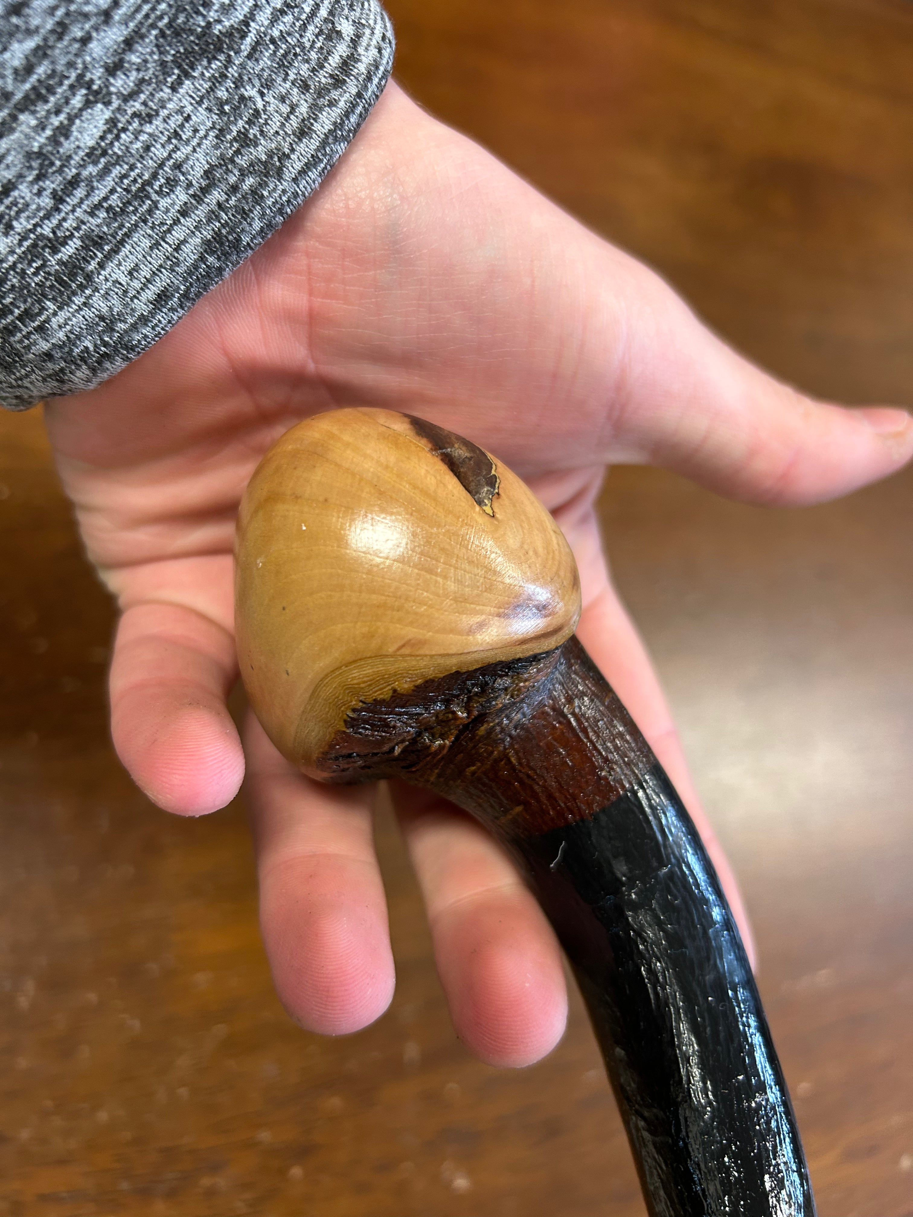 Blackthorn Walking Stick 39 1/4 inch - Handmade in Ireland