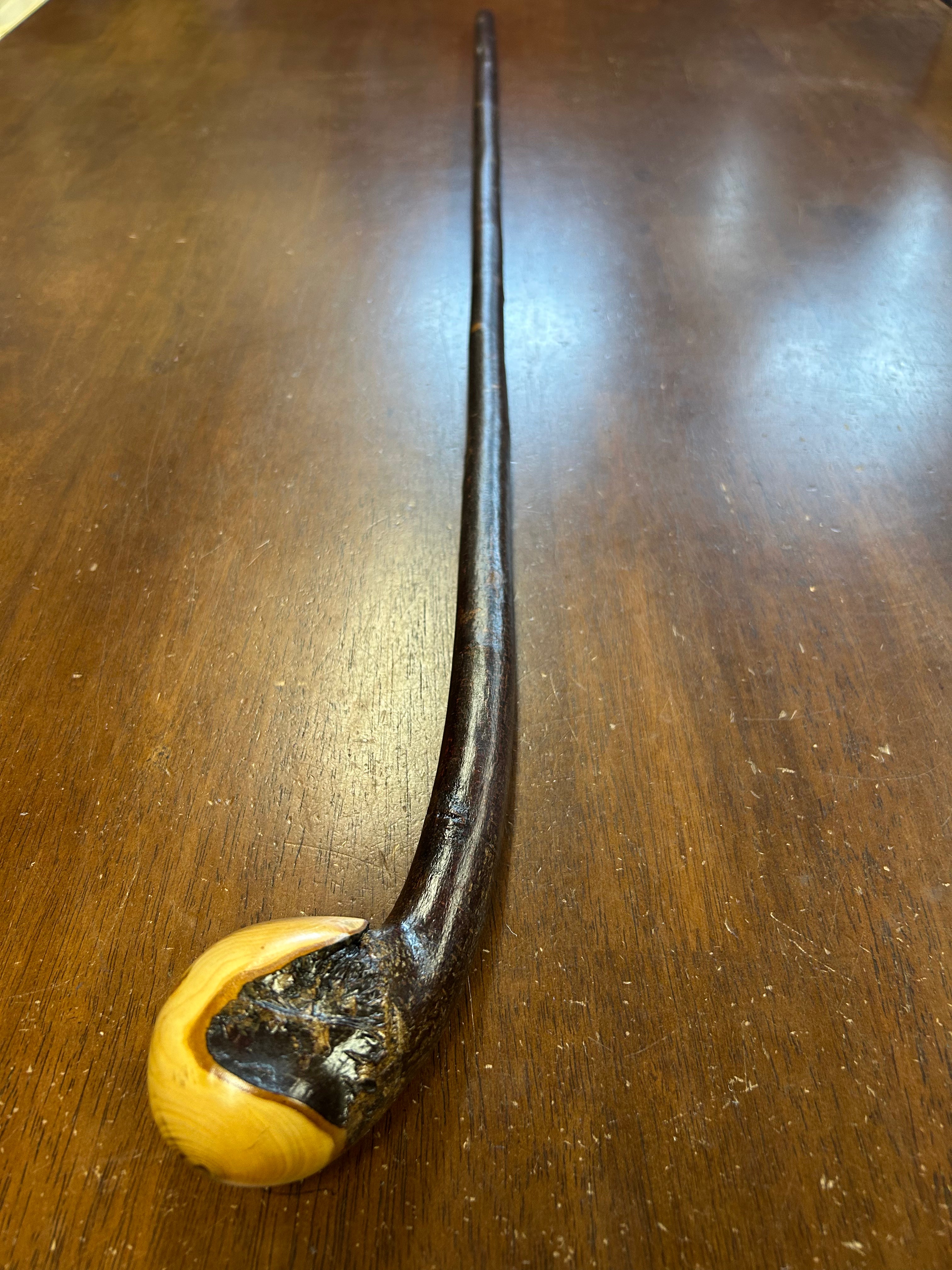 Blackthorn Walking Stick 38 1/4 inch - Handmade in Ireland