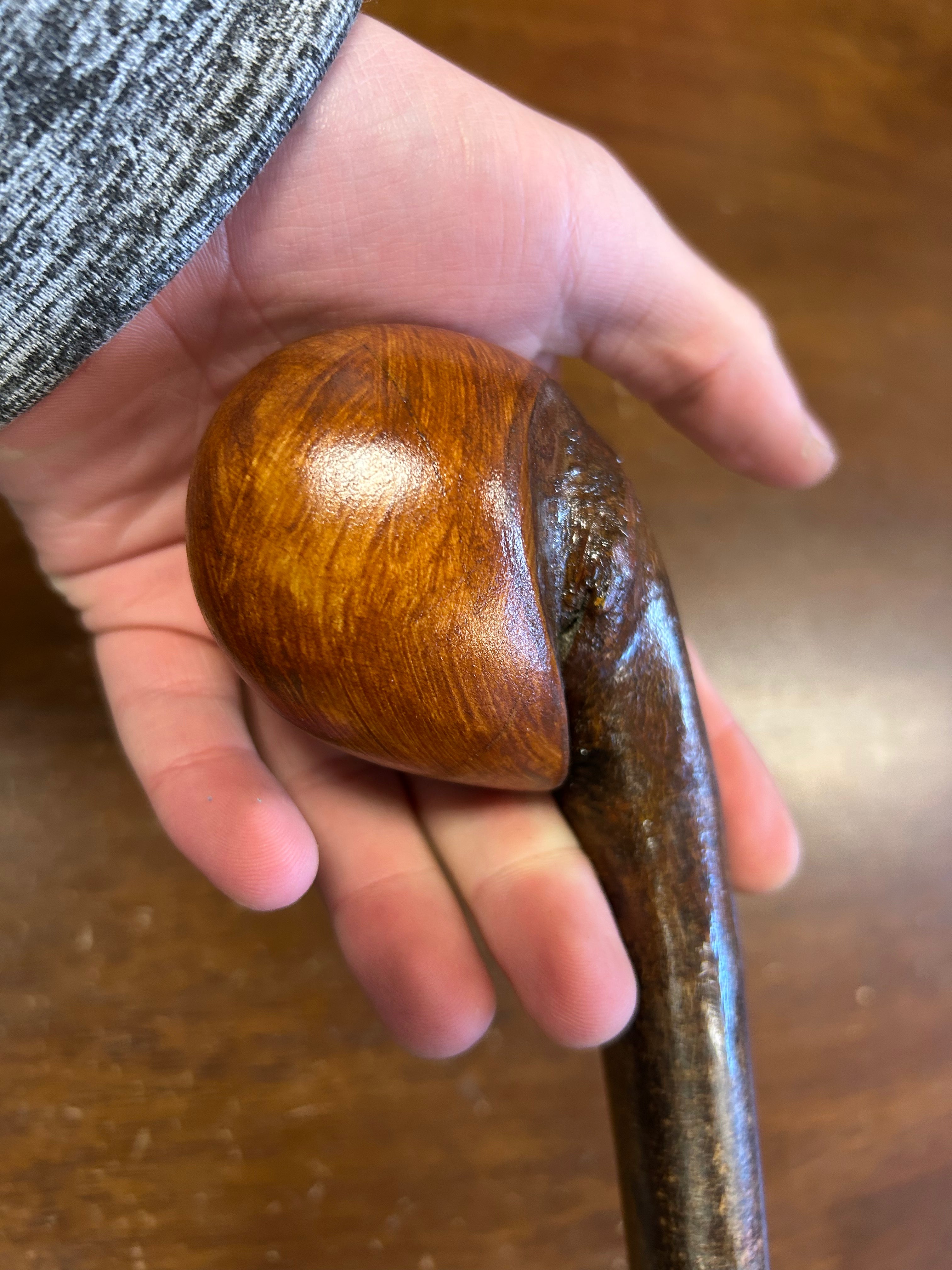 Blackthorn Walking Stick 38 1/4 inch - Handmade in Ireland