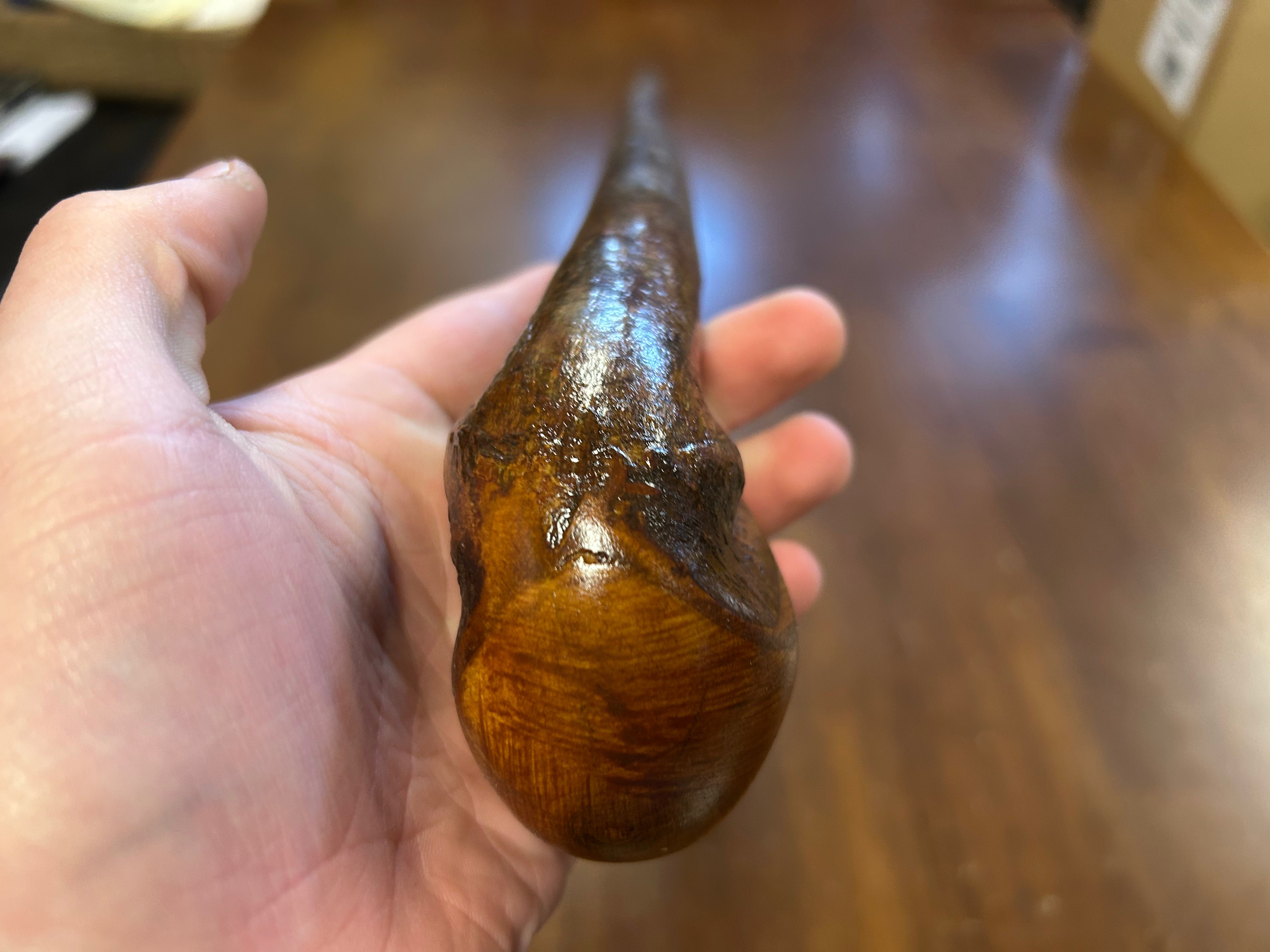 Blackthorn Walking Stick 38 1/4 inch - Handmade in Ireland