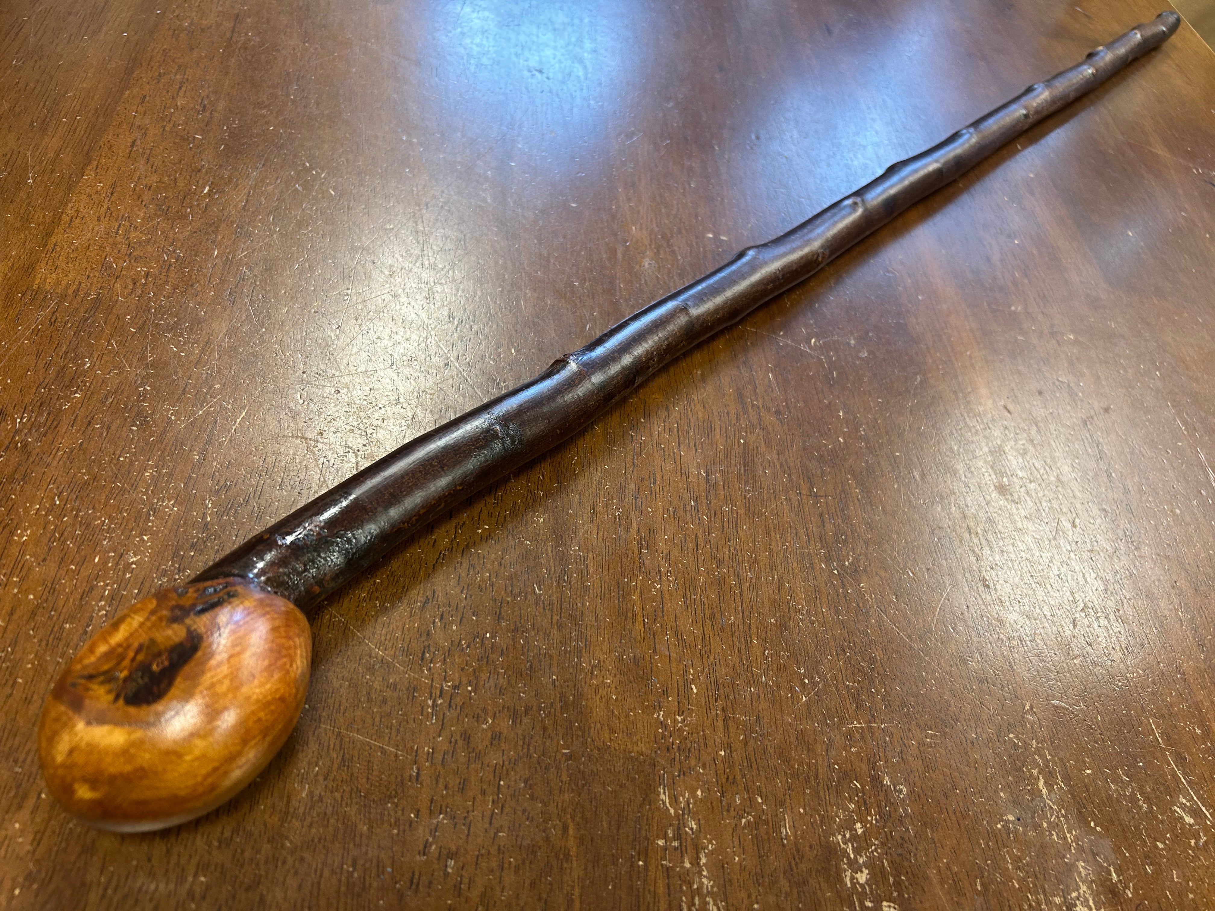 Blackthorn Walking Stick 39 1/4 inch - Handmade in Ireland