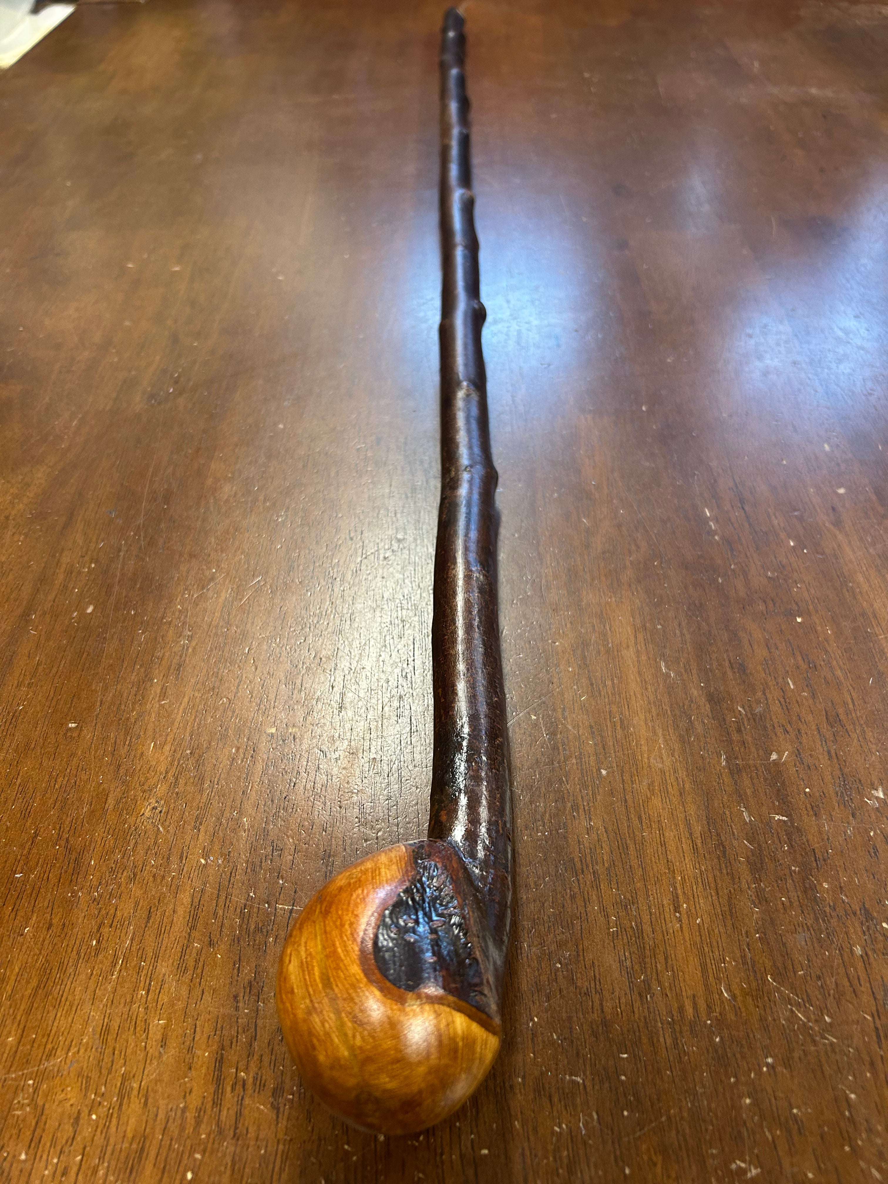 Blackthorn Walking Stick 39 1/4 inch - Handmade in Ireland