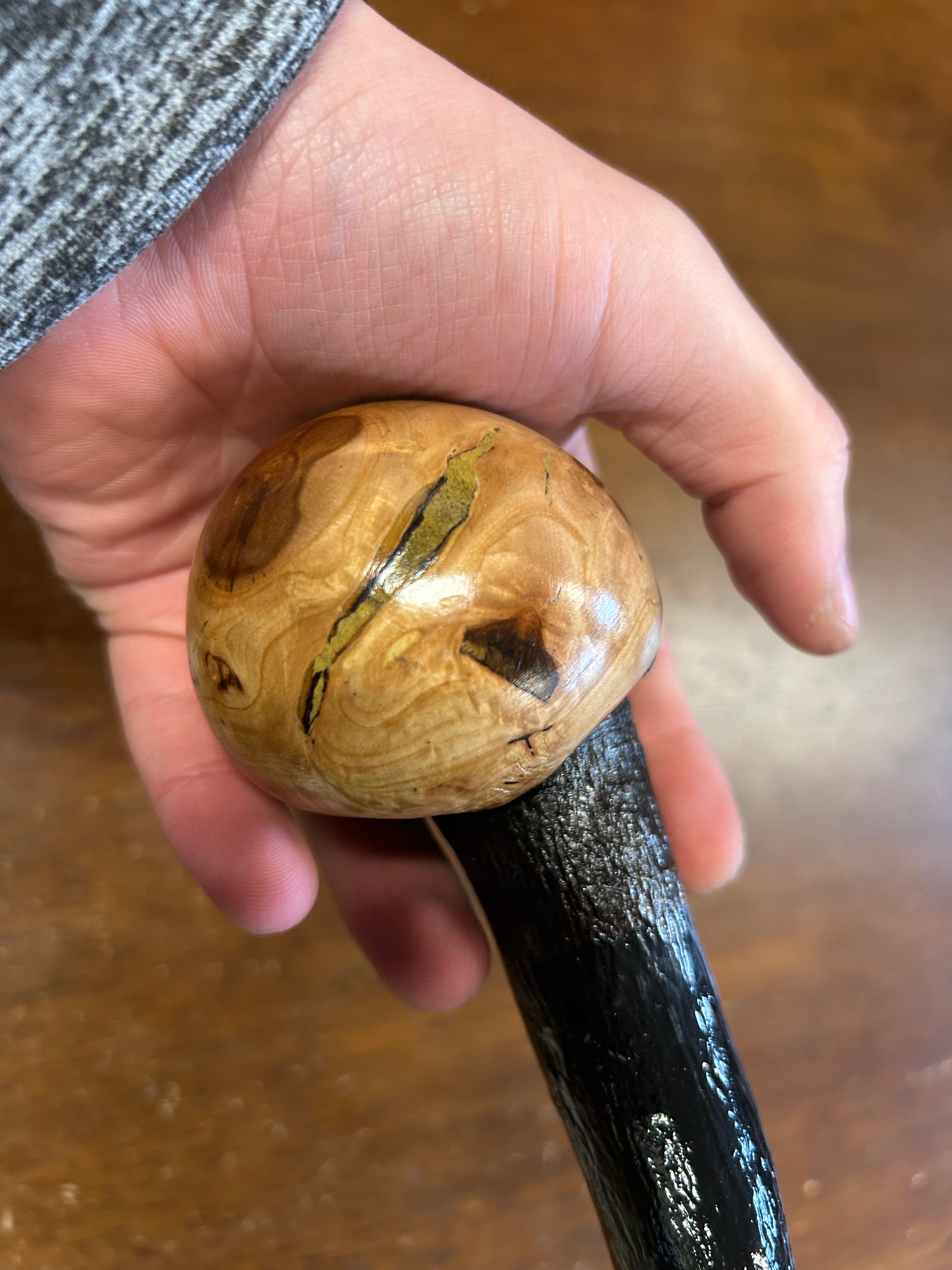 Blackthorn Walking Stick 39 1/4 inch - Handmade in Ireland