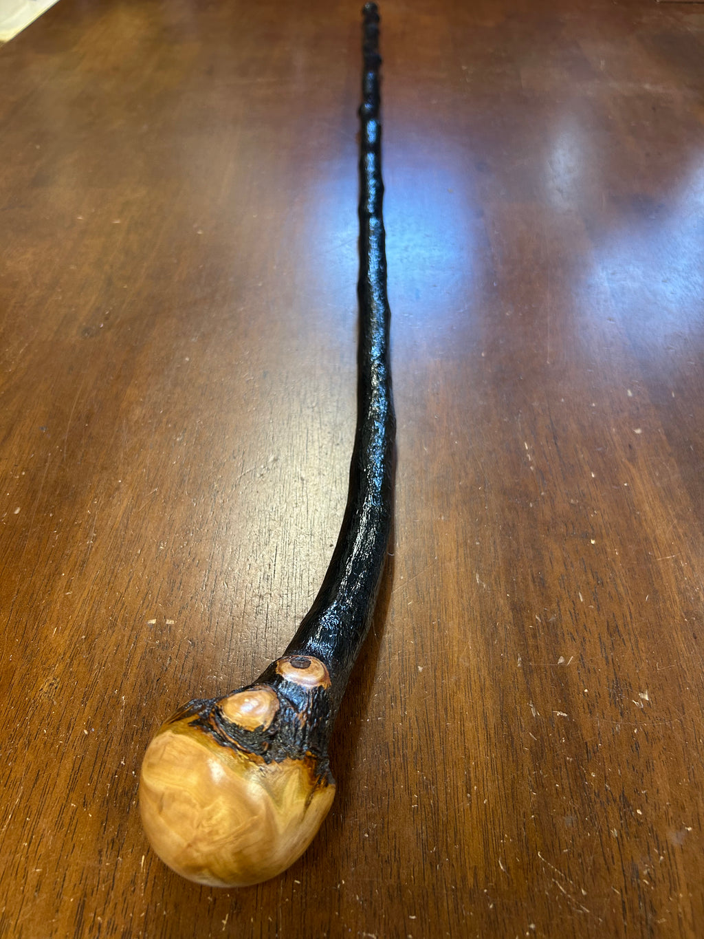 Blackthorn Walking Stick 39 1/4 inch - Handmade in Ireland