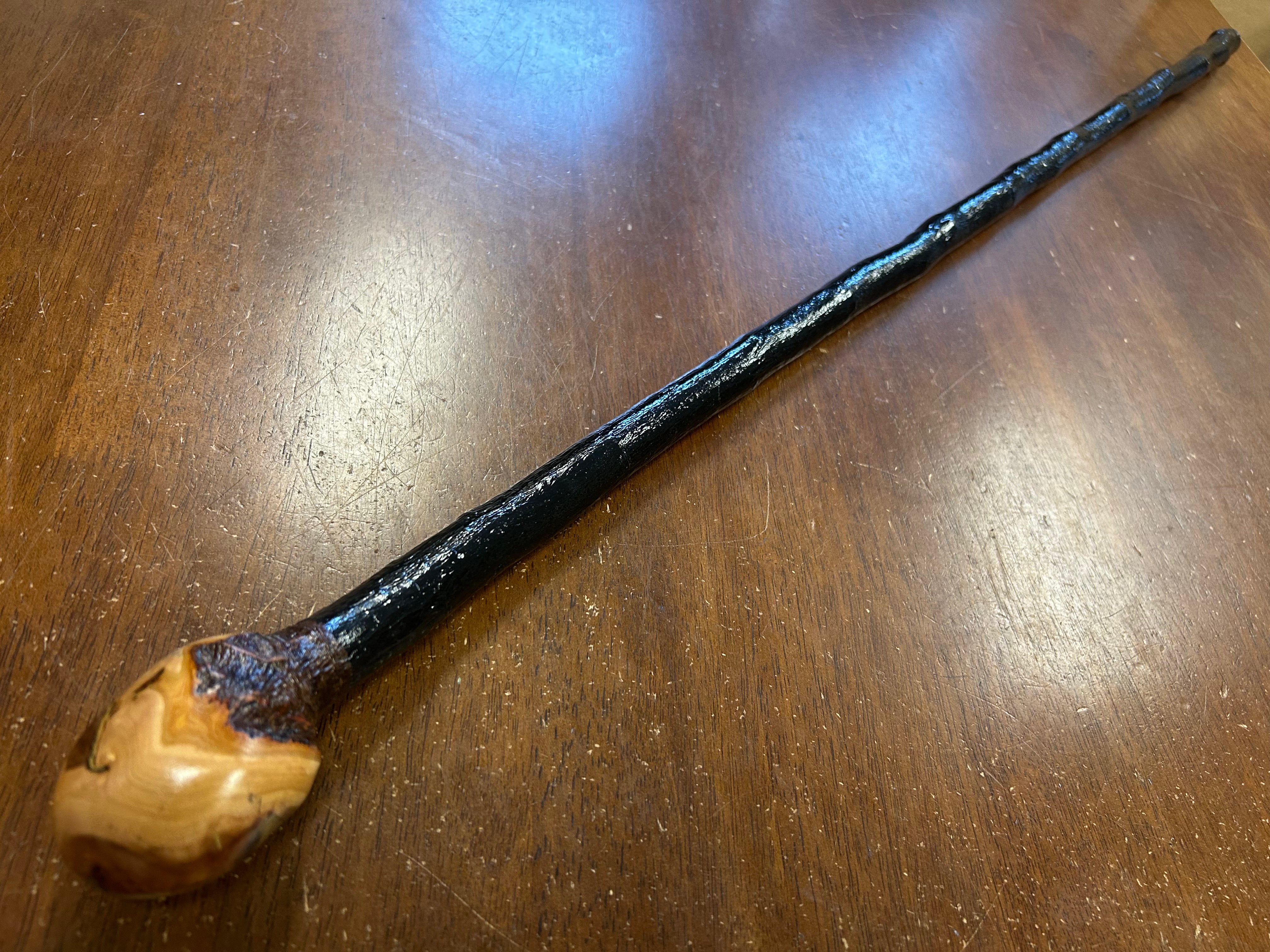 Blackthorn Walking Stick 39 1/4 inch - Handmade in Ireland