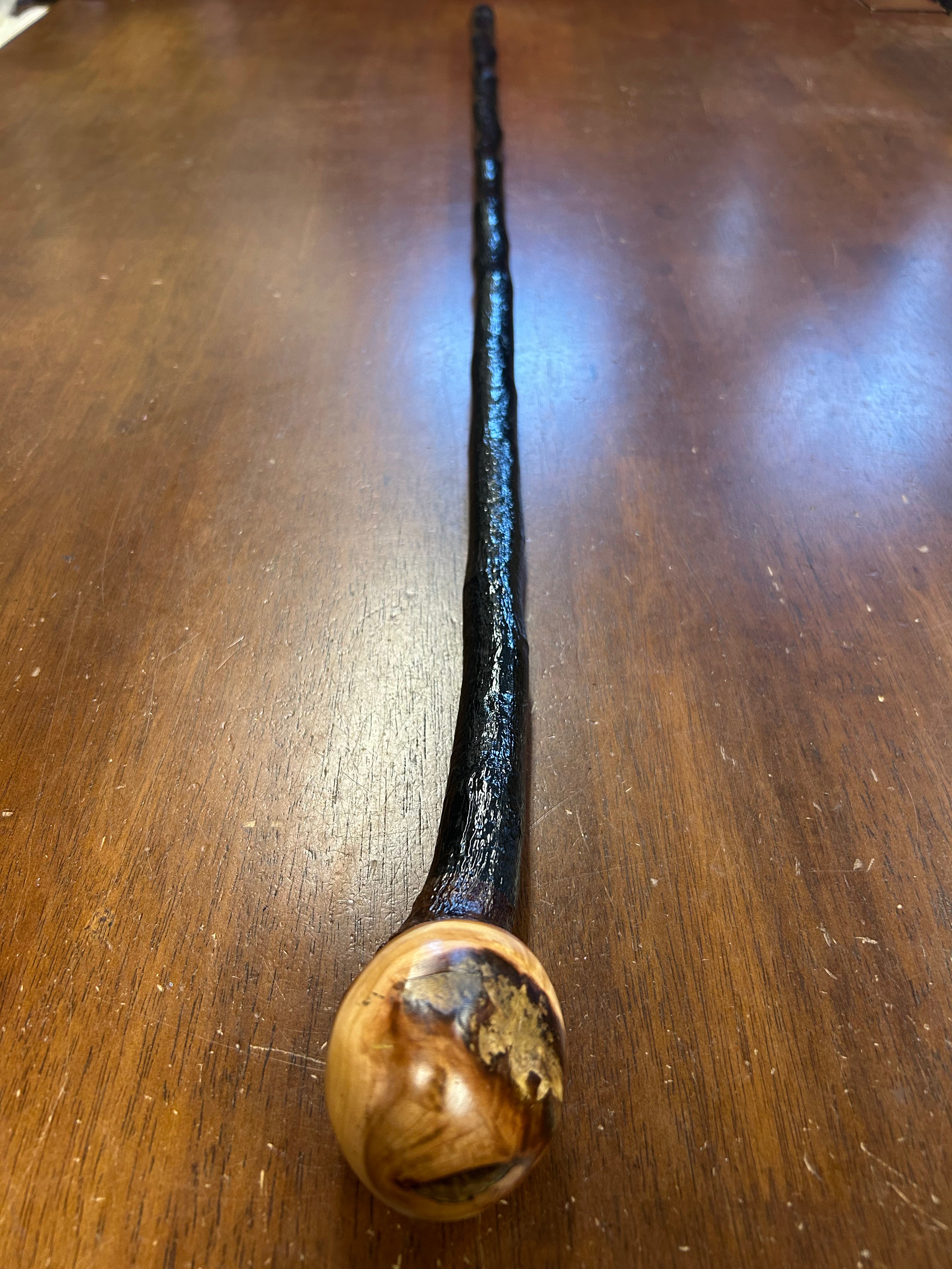 Blackthorn Walking Stick 39 1/4 inch - Handmade in Ireland
