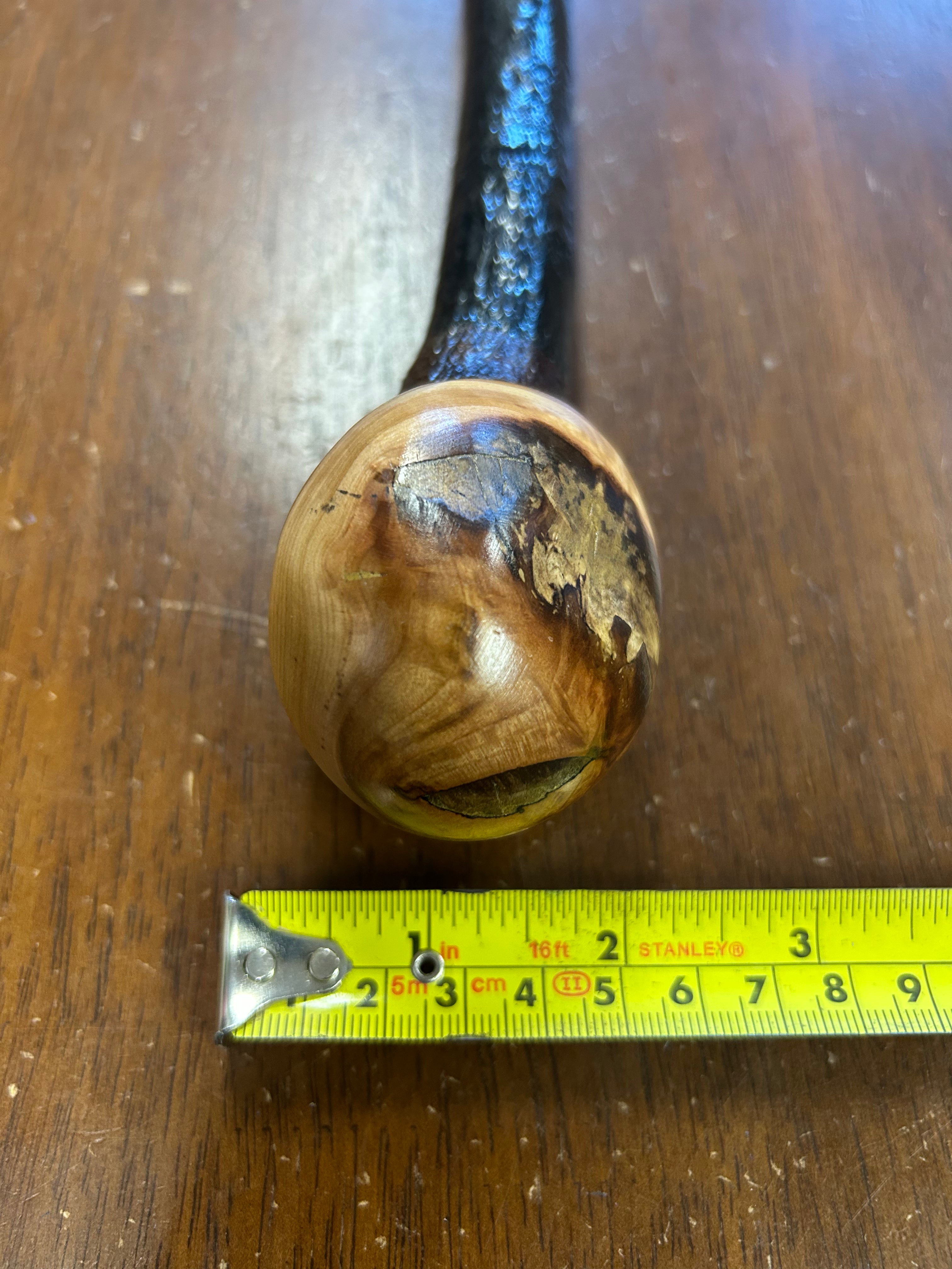 Blackthorn Walking Stick 39 1/4 inch - Handmade in Ireland