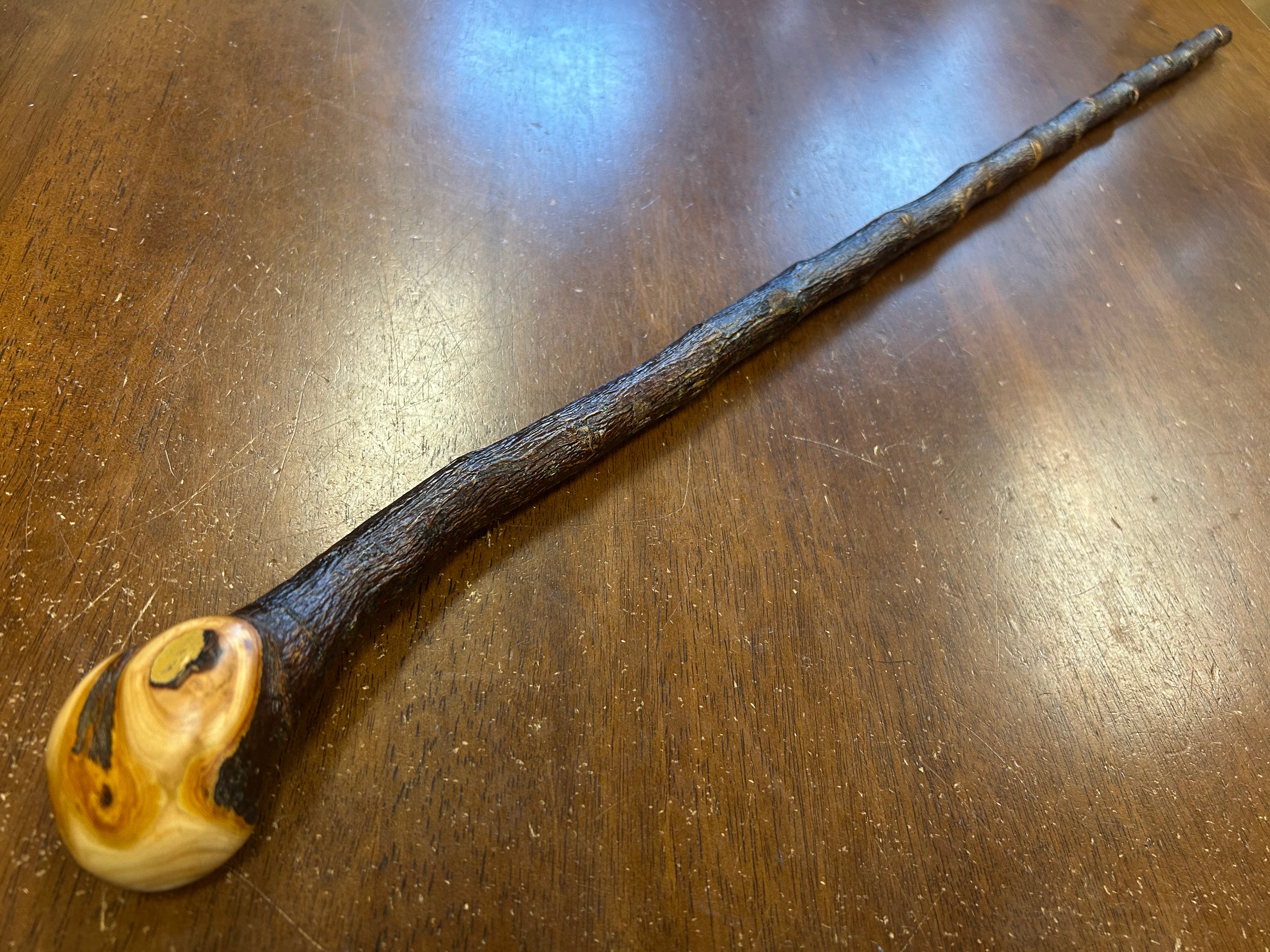 Blackthorn Walking Stick 35 1/4 inch - Handmade in Ireland