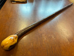 Blackthorn Walking Stick 37 1/2 inch - Handmade in Ireland