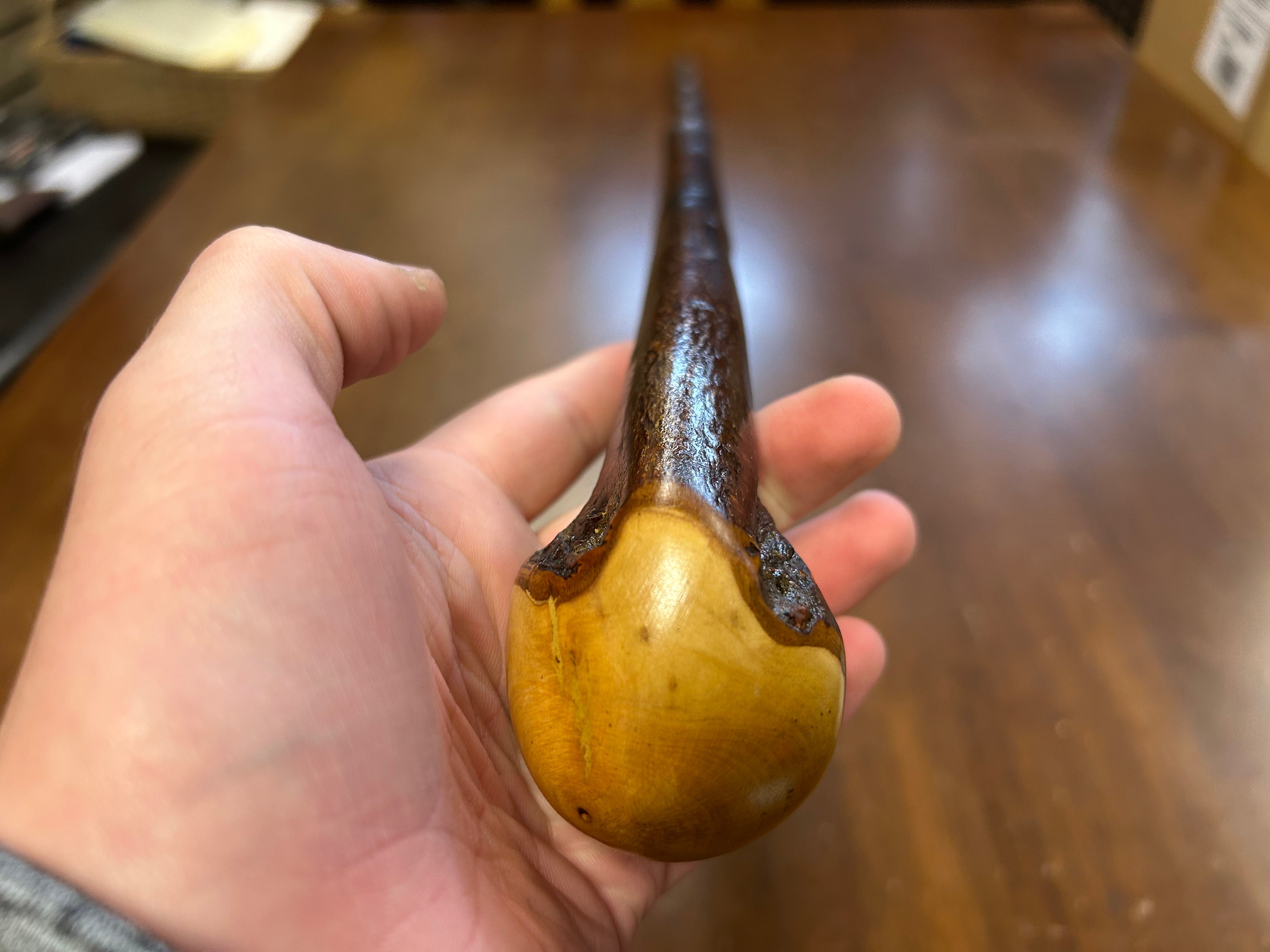 Blackthorn Walking Stick 39 1/4 inch - Handmade in Ireland