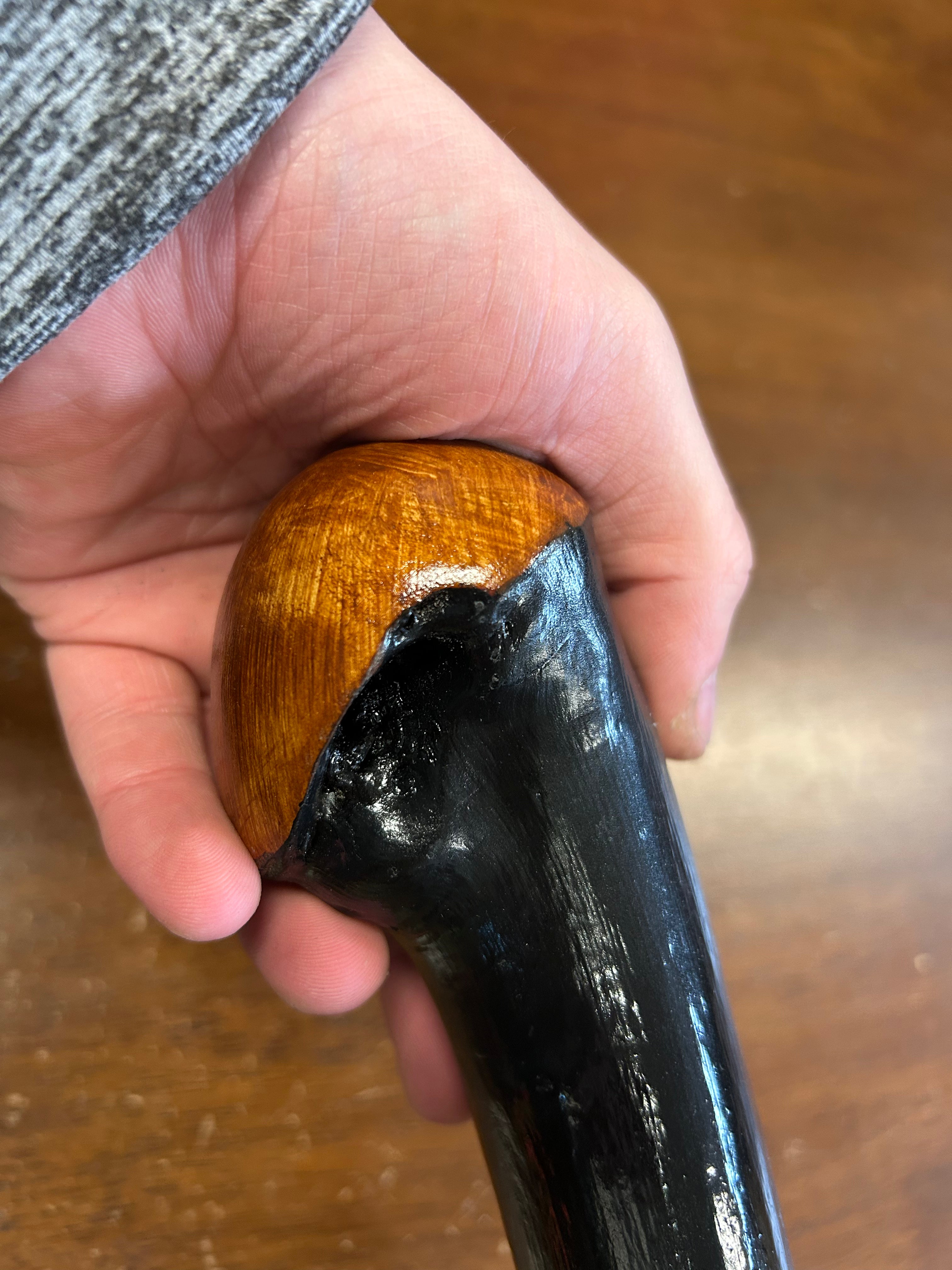 Blackthorn Walking Stick 39 1/4 inch - Handmade in Ireland