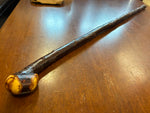 Blackthorn Walking Stick 37 1/4 inch - Handmade in Ireland