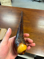 Blackthorn Walking Stick 37 1/4 inch - Handmade in Ireland