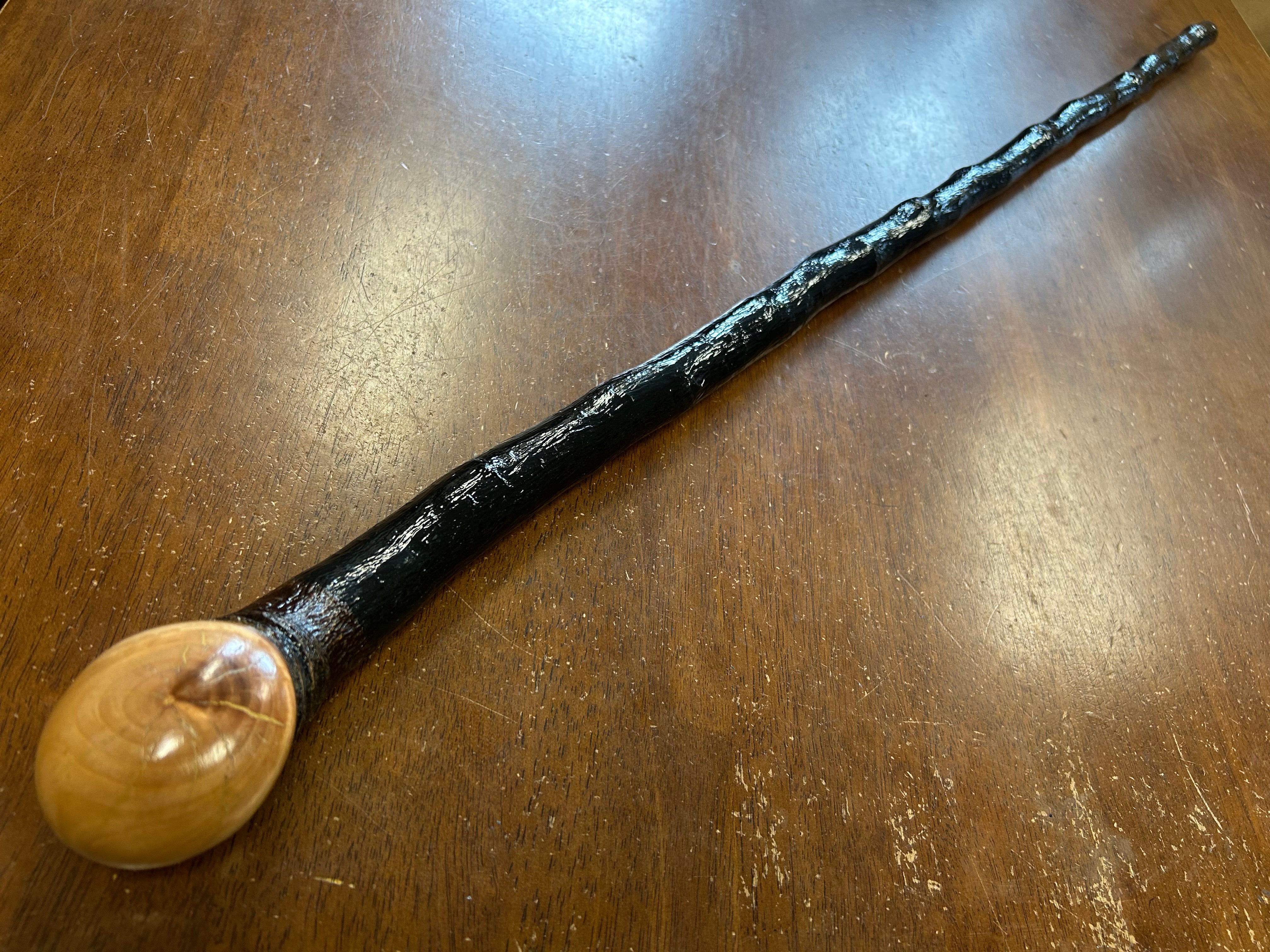 Blackthorn Walking Stick 39 1/4 inch - Handmade in Ireland