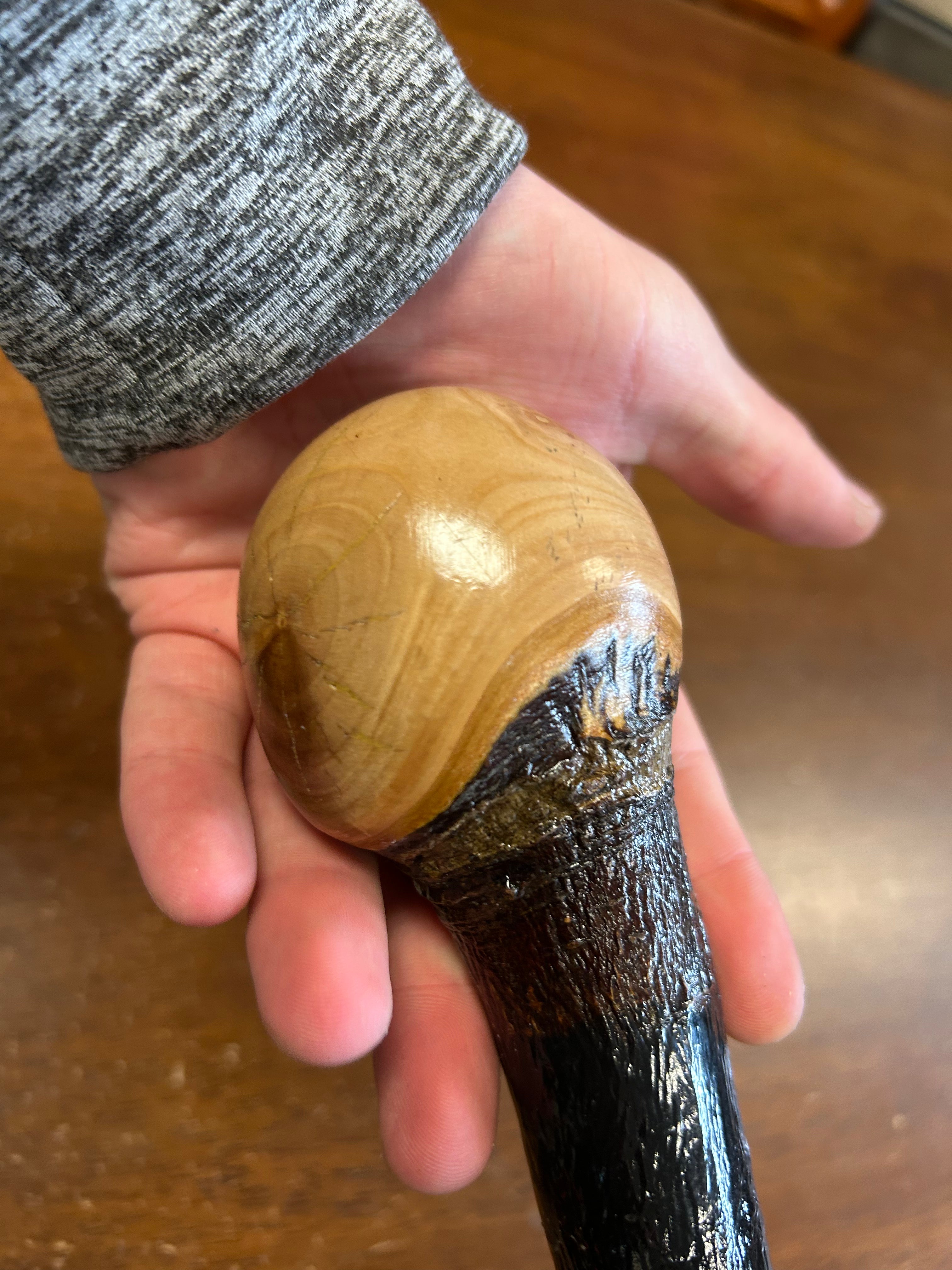 Blackthorn Walking Stick 39 1/4 inch - Handmade in Ireland