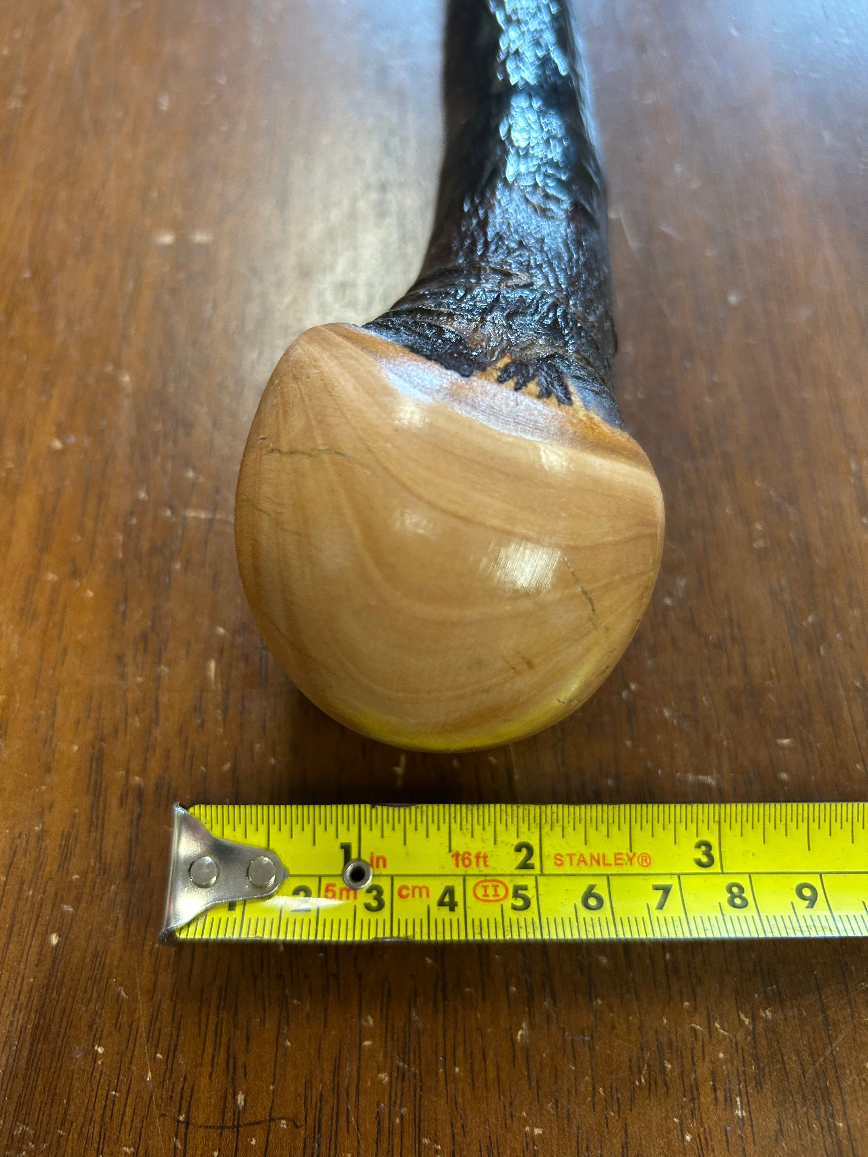 Blackthorn Walking Stick 39 1/4 inch - Handmade in Ireland